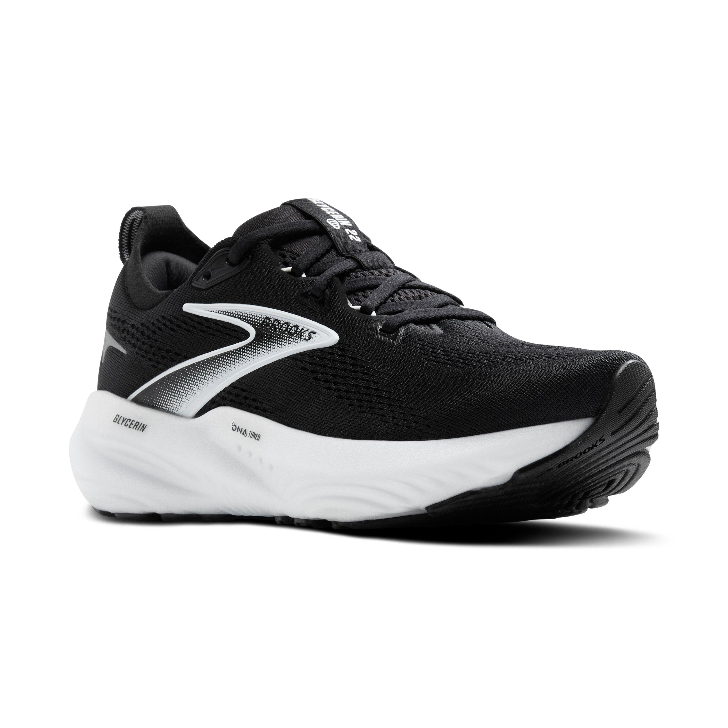 Brooks Glycerin 22 "Black/Grey/White" Women's Running Shoe - BLACK/GREY/WHITE Thumbnail View 4