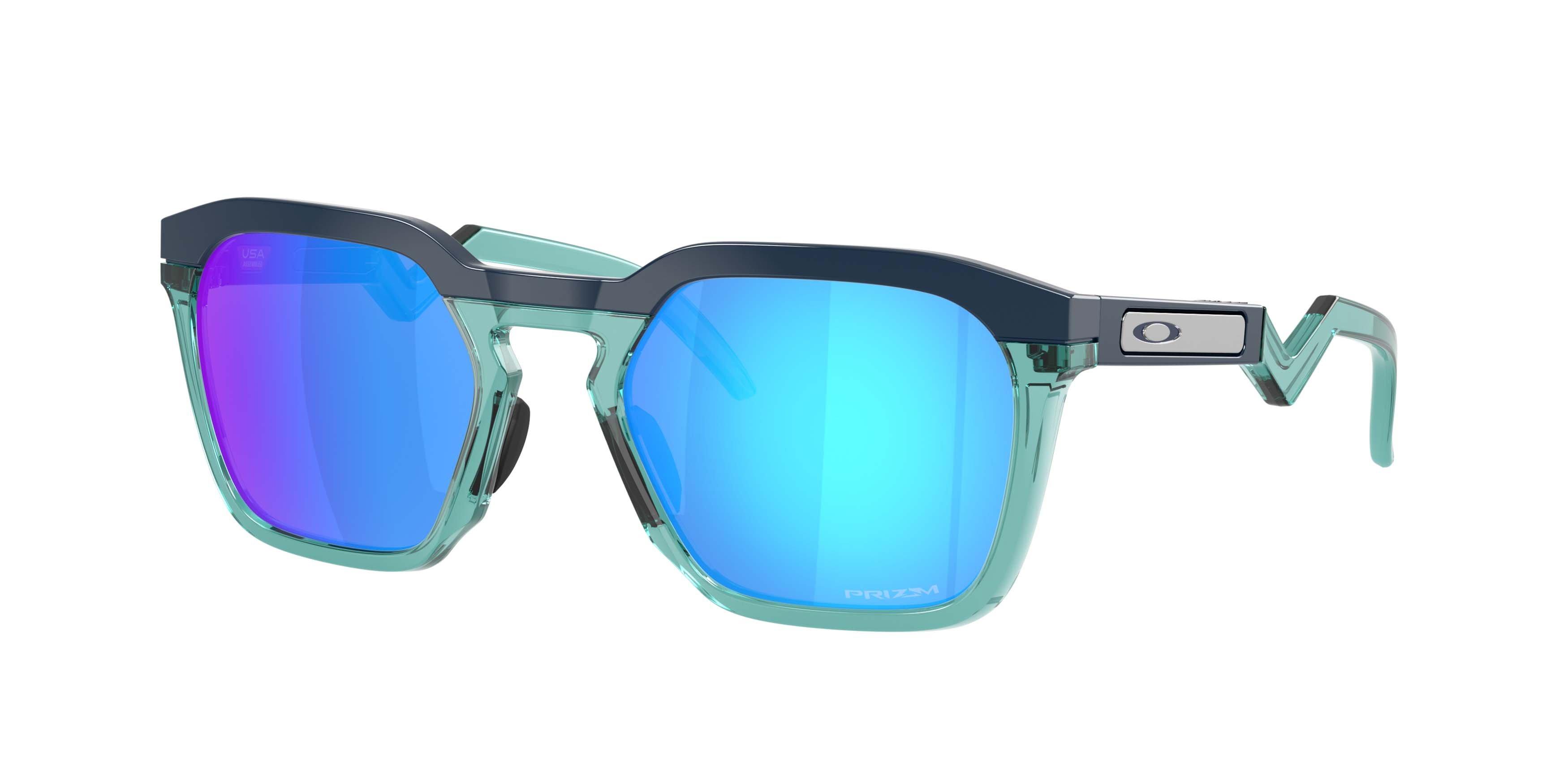 Oakley HSTN SQ Prizm Sapphire Sunglasses &ndash; Abyss - BLUE Thumbnail View 1