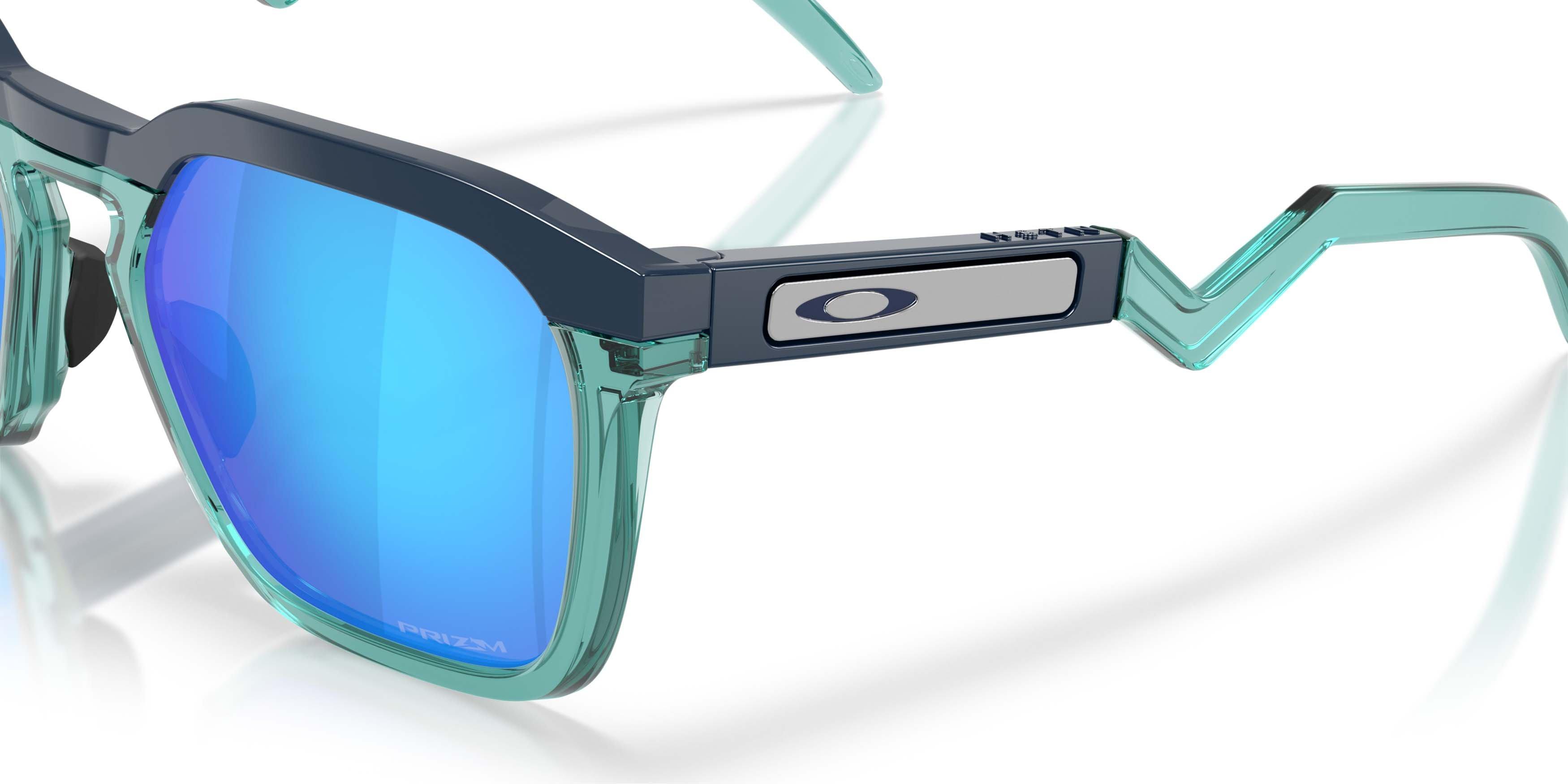 Oakley HSTN SQ Prizm Sapphire Sunglasses &ndash; Abyss - BLUE Thumbnail View 4