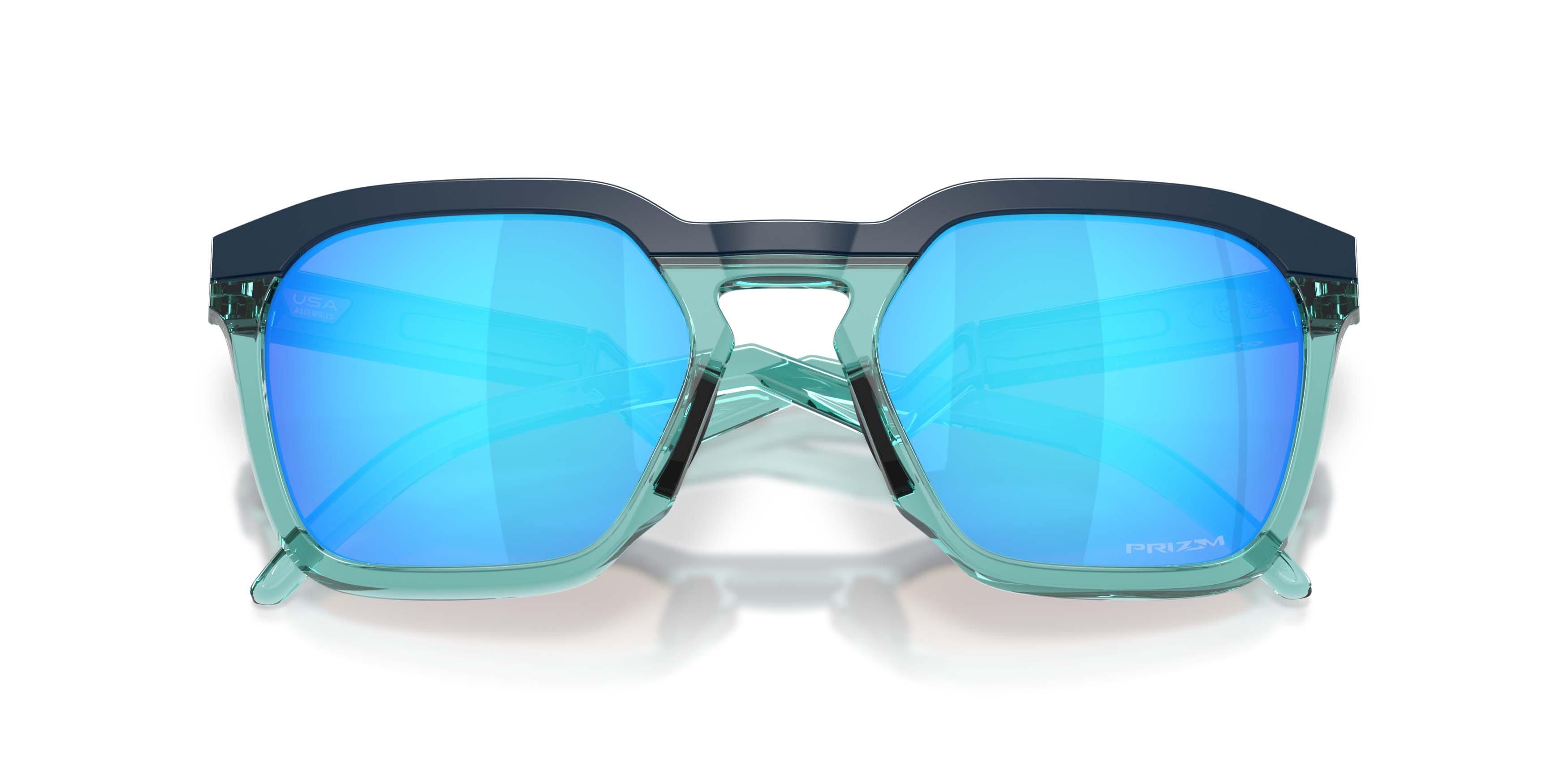 Oakley HSTN SQ Prizm Sapphire Sunglasses &ndash; Abyss - BLUE Thumbnail View 7