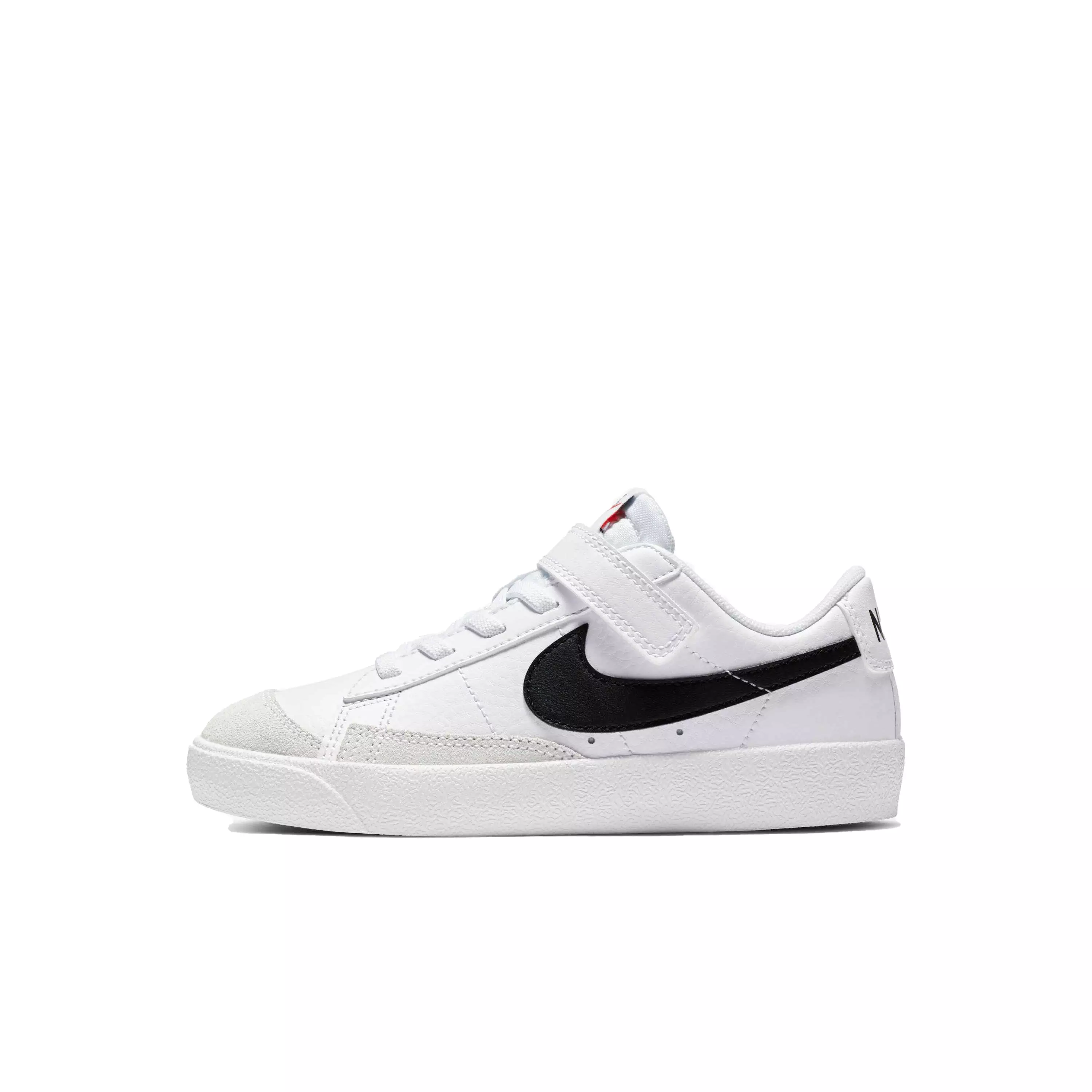 Nike Blazer Low '77 "White/Black/Team Orange" Preschool Boys' Shoe - WHITE/BLACK/ORANGE