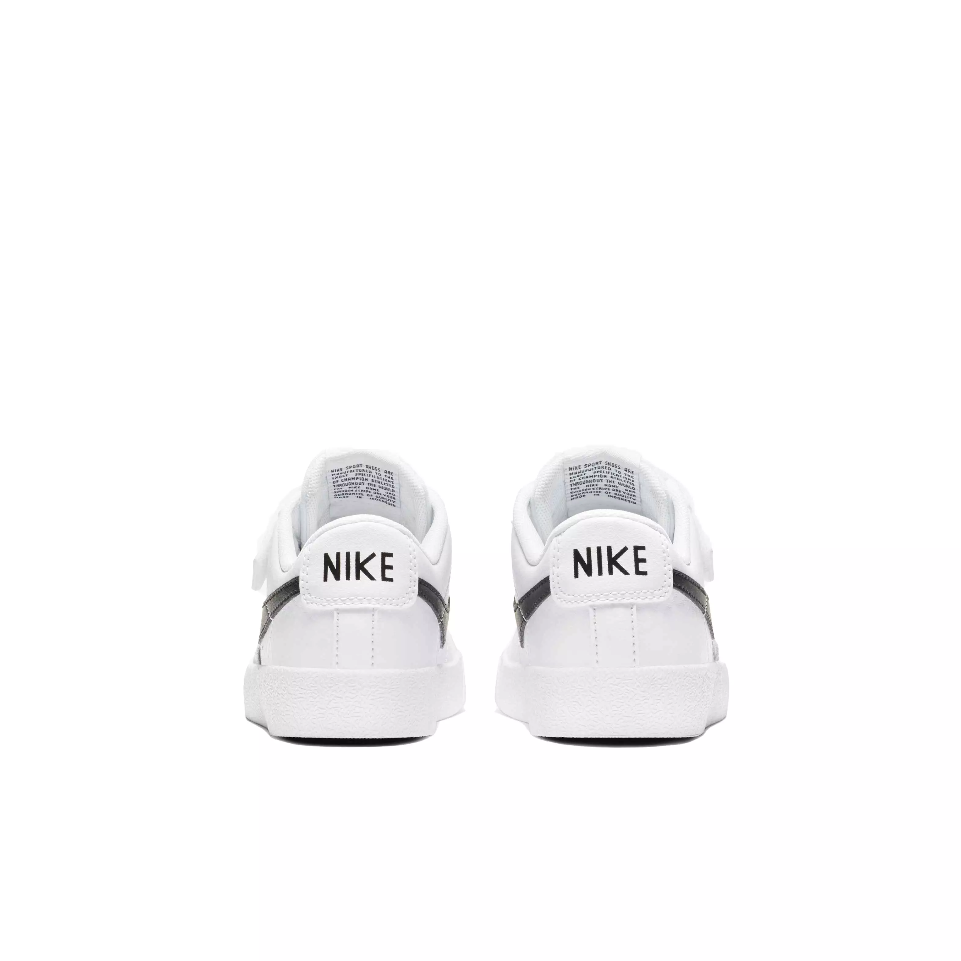 Nike Blazer Low '77 "White/Black/Team Orange" Preschool Boys' Shoe - WHITE/BLACK/ORANGE