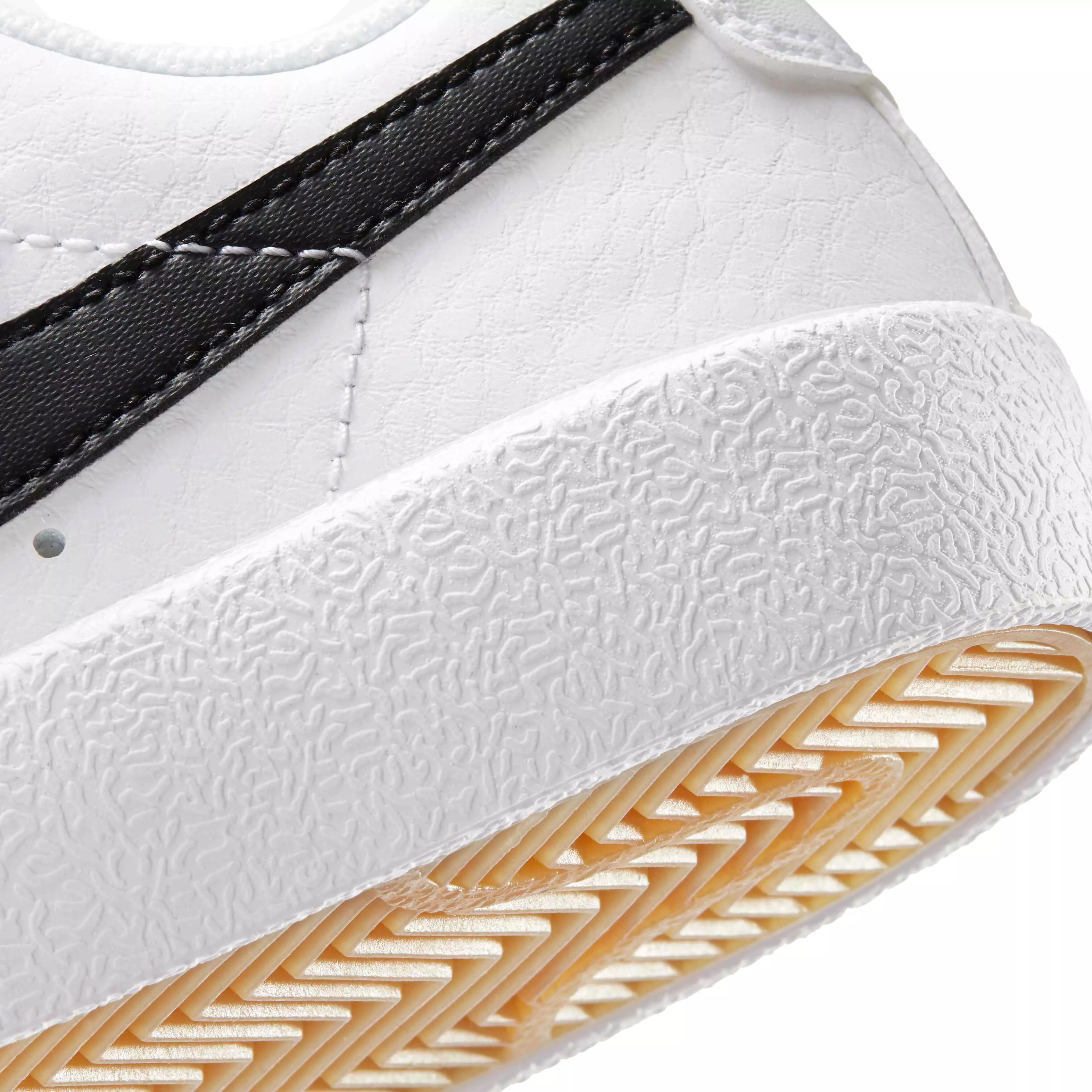 Nike Blazer Low '77 "White/Black/Team Orange" Preschool Boys' Shoe - WHITE/BLACK/ORANGE