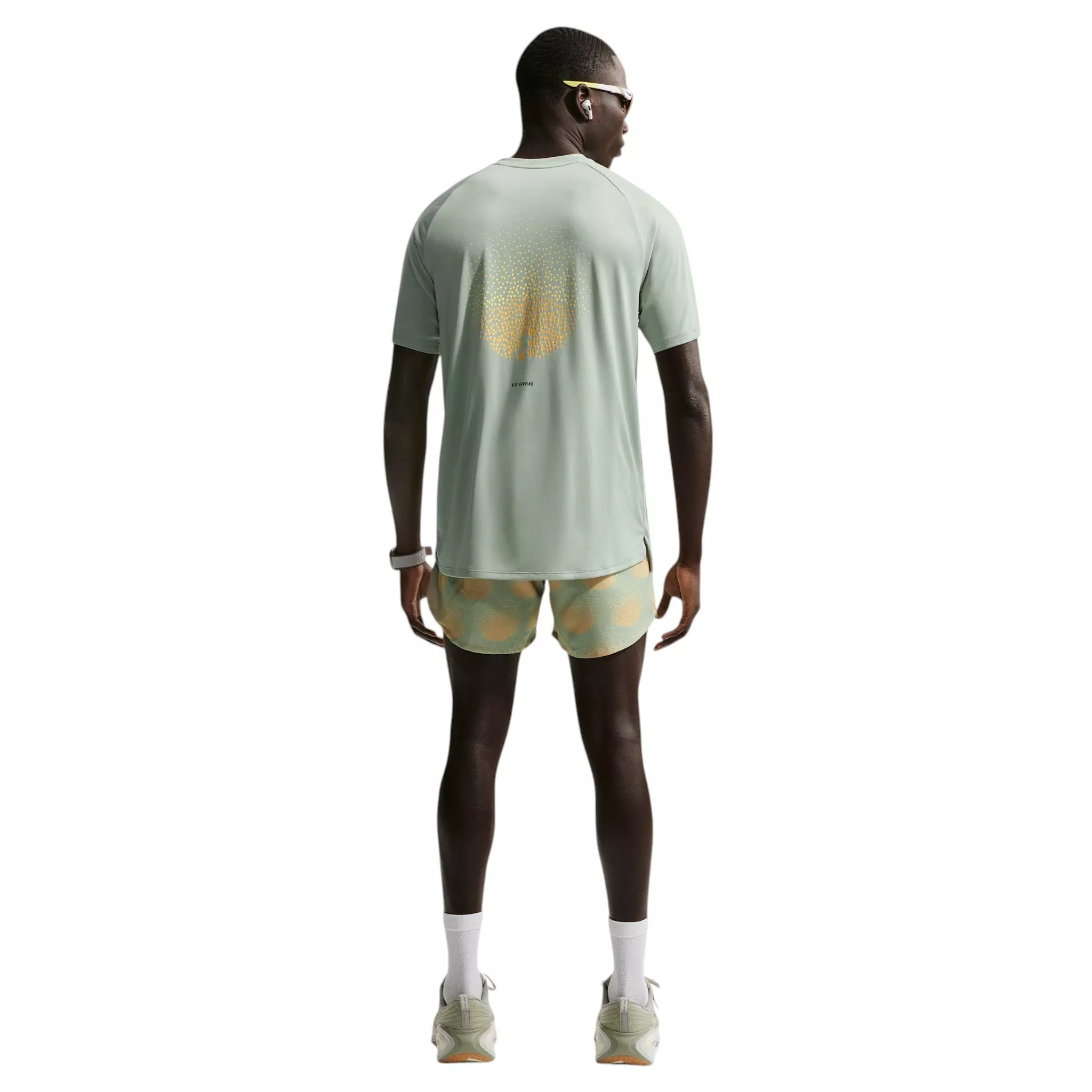 Nike Men's Stride Dri-FIT 5" Brief-Lined Running Shorts - Light Green - LIGHT GREEN