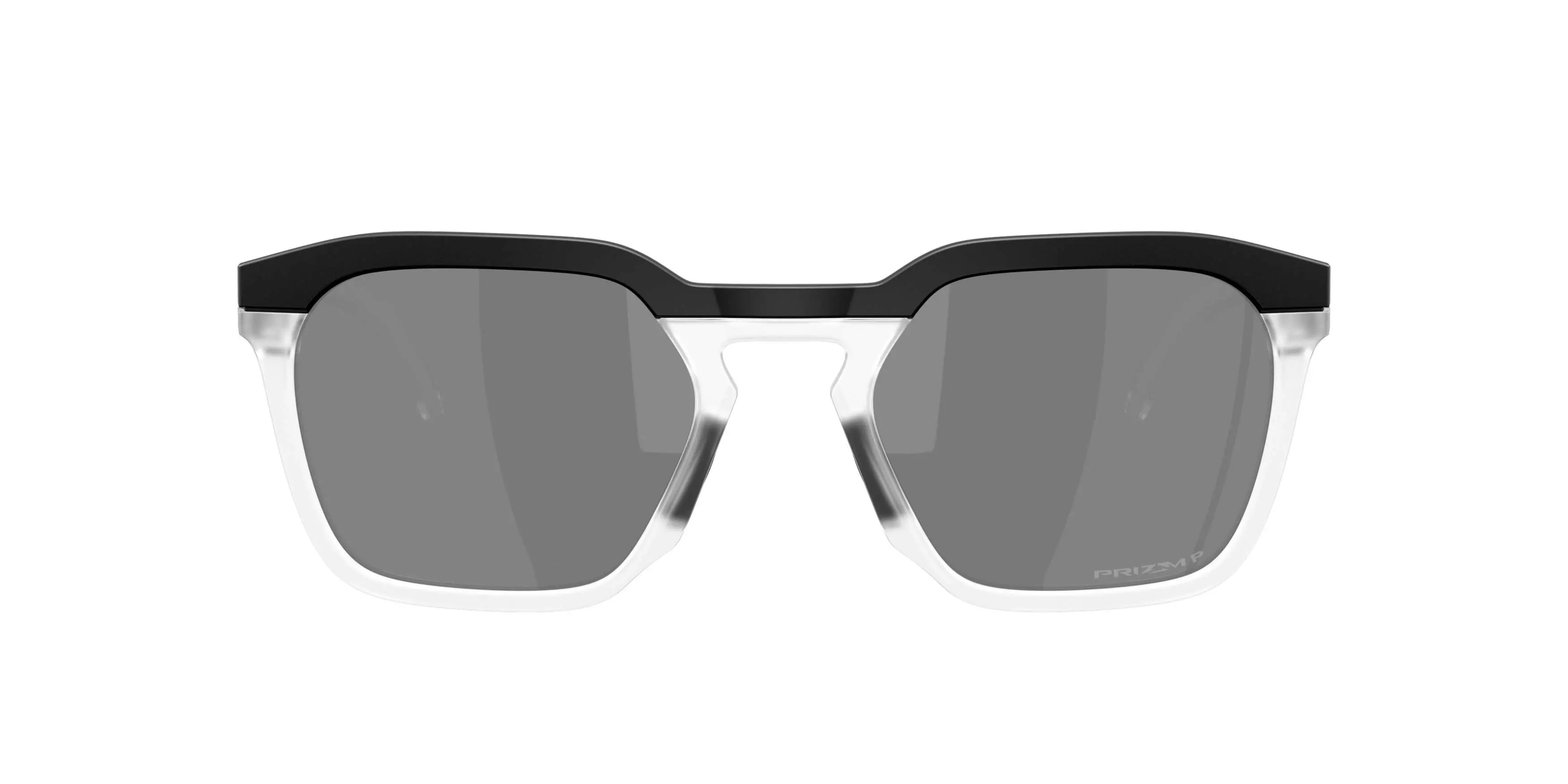 Oakley HSTN SQ Prizm Black Polarized Sunglasses &ndash; Matte Black - BLACK/GREY