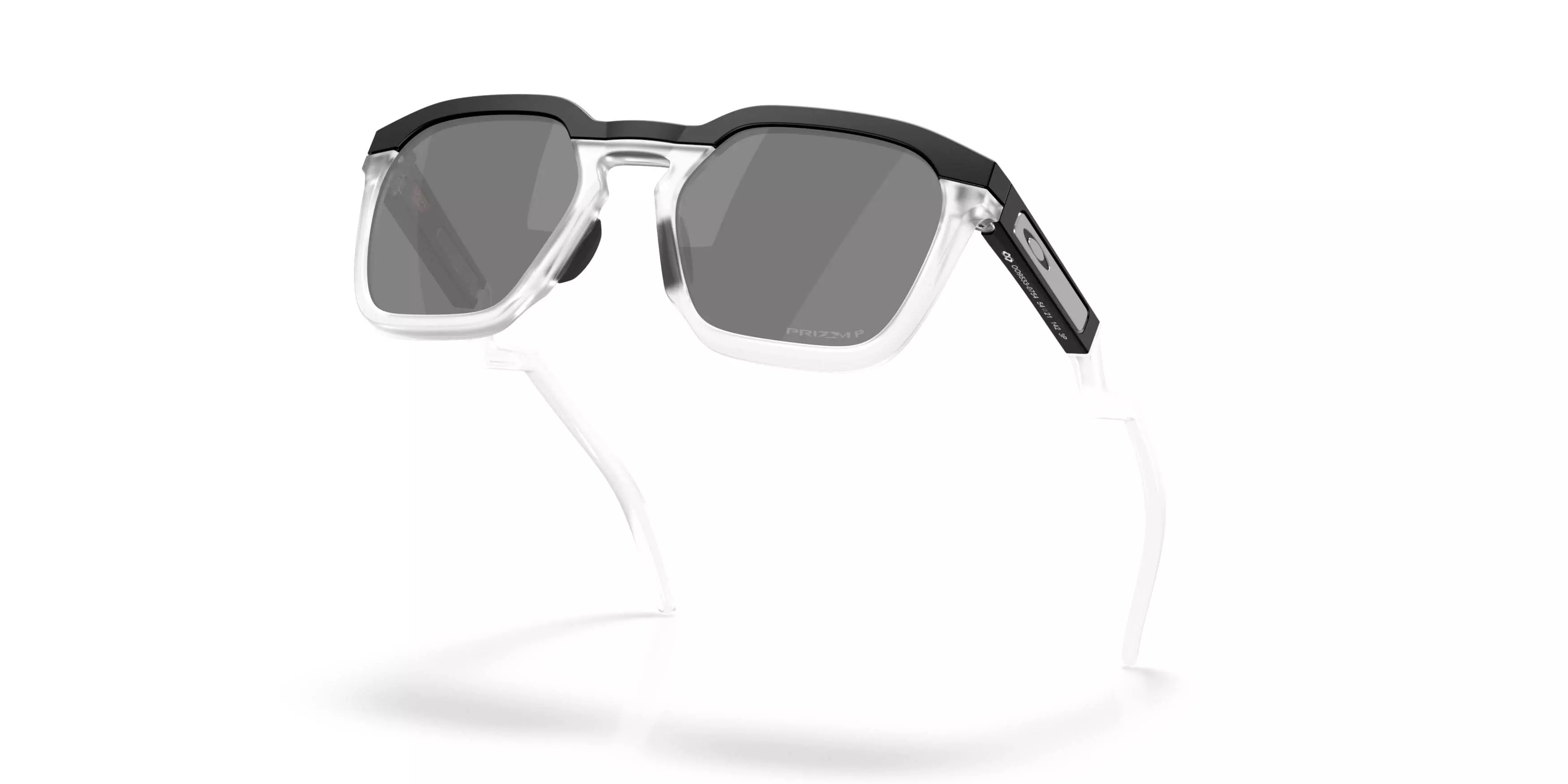 Oakley HSTN SQ Prizm Black Polarized Sunglasses &ndash; Matte Black - BLACK/GREY