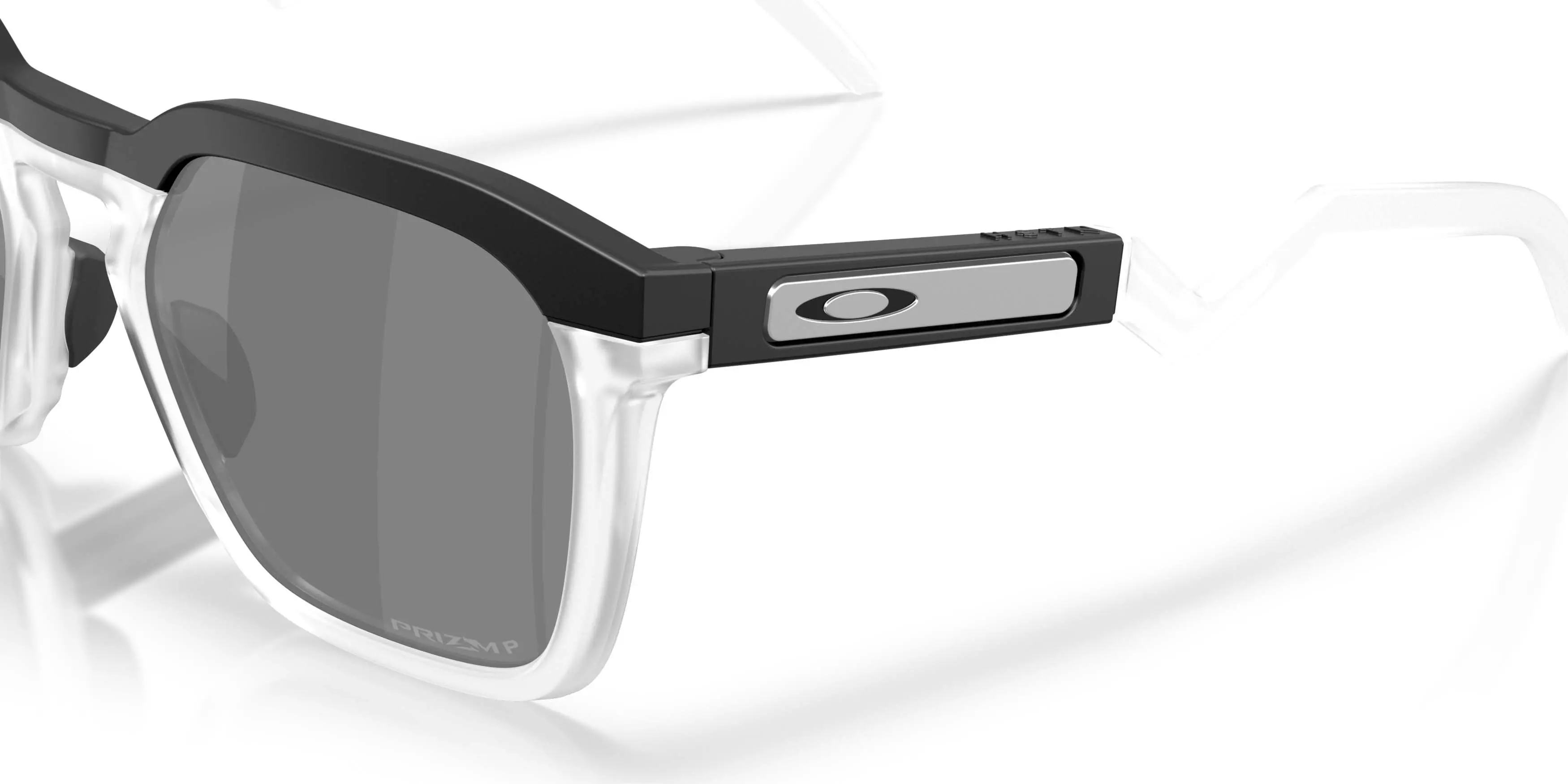 Oakley HSTN SQ Prizm Black Polarized Sunglasses &ndash; Matte Black - BLACK/GREY