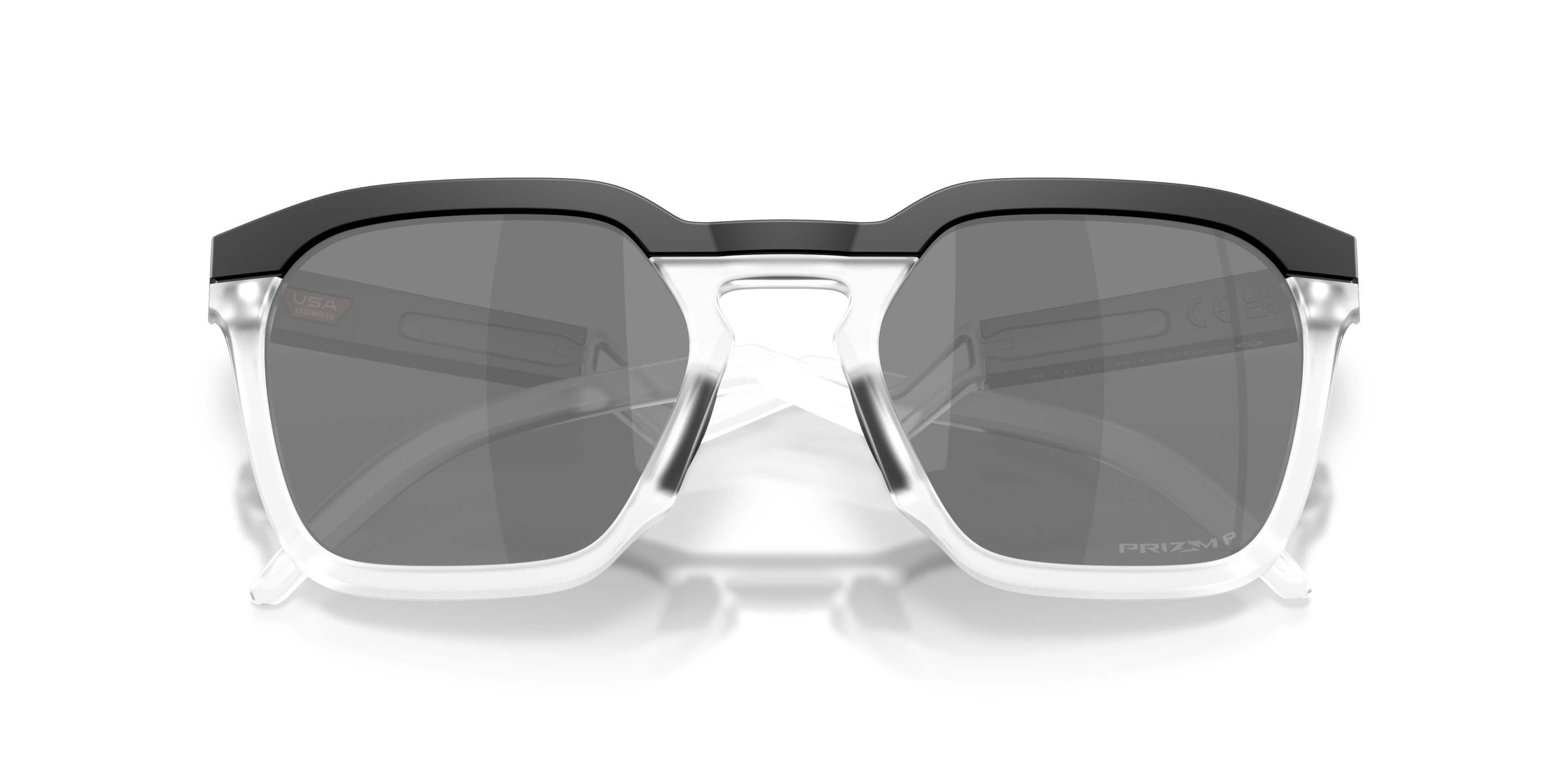 Oakley HSTN SQ Prizm Black Polarized Sunglasses &ndash; Matte Black - BLACK/GREY Thumbnail View 7