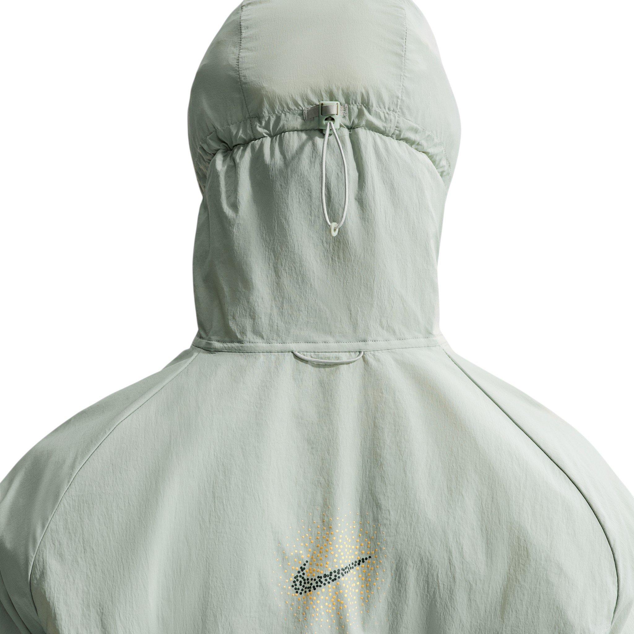 Nike Men's Stride Repel UV Protection Running Jacket - Light Green - LIGHT GREEN