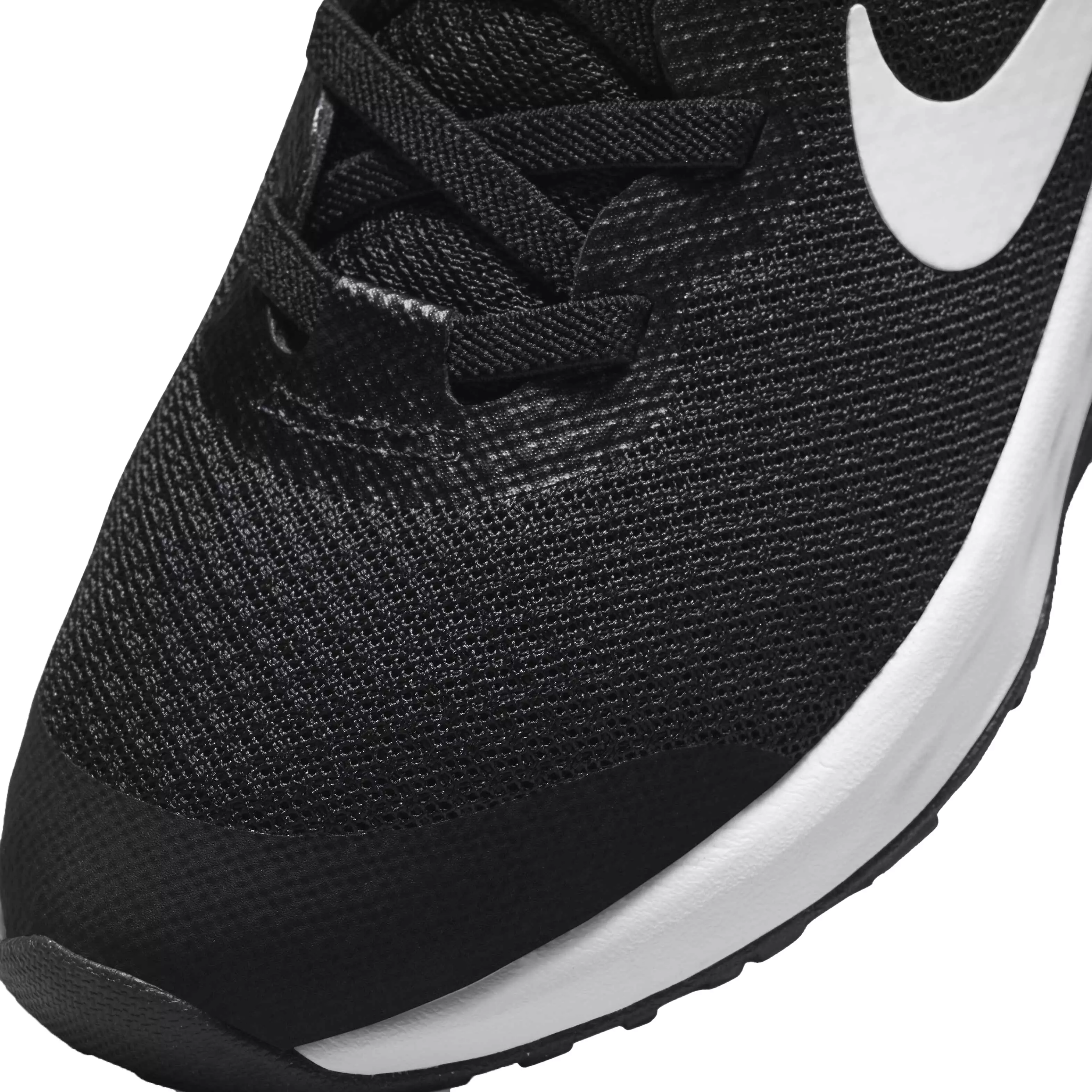 Nike Revolution 6 "Black/White/Dark Smoke Grey" Preschool Boys' Running Shoe - BLACK