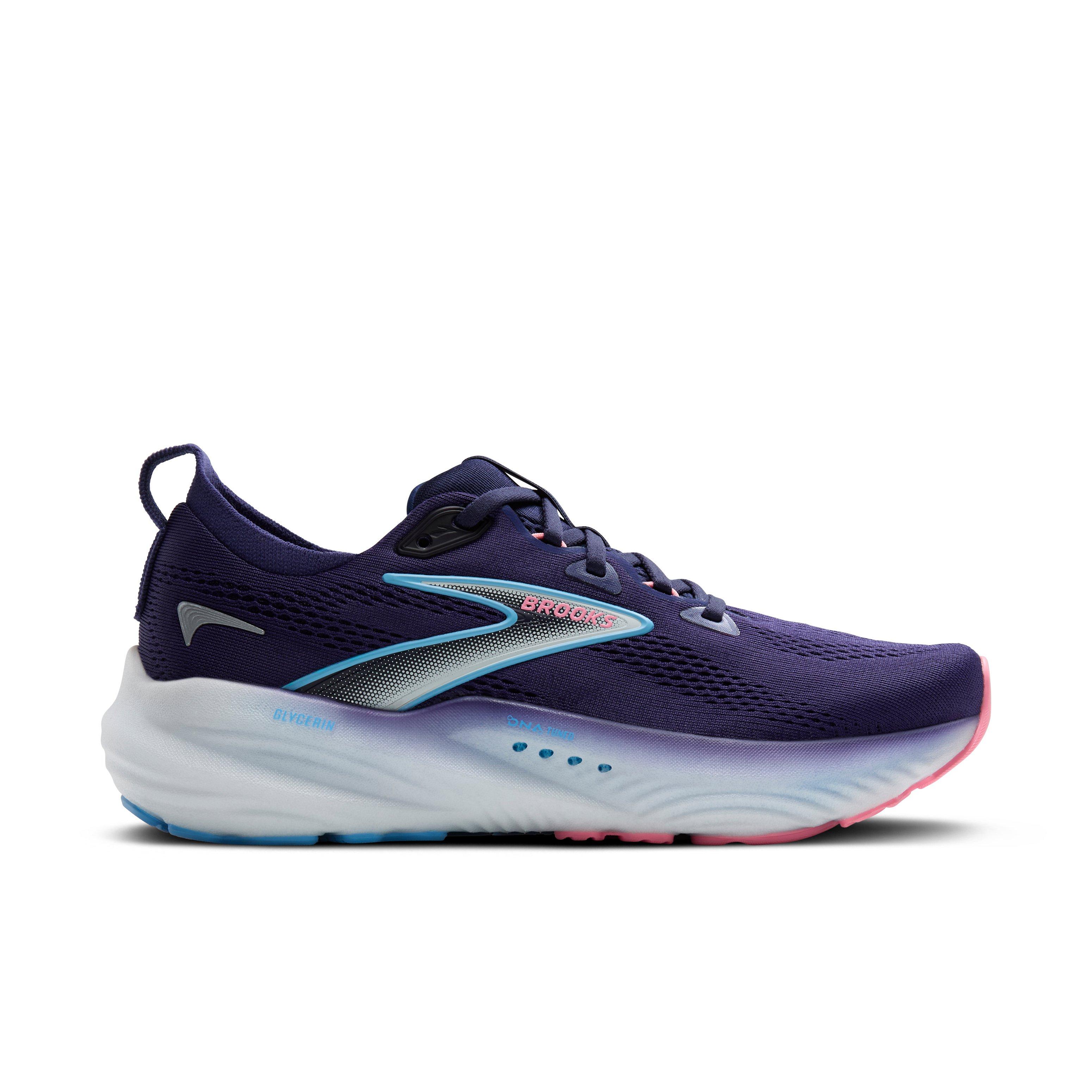 Brooks Glycerin 22 "Blue Ribbon/Peacoat/Dianthus" Women's Running Shoe - BLUE/PEACOAT/DIANTHUS Thumbnail View 1
