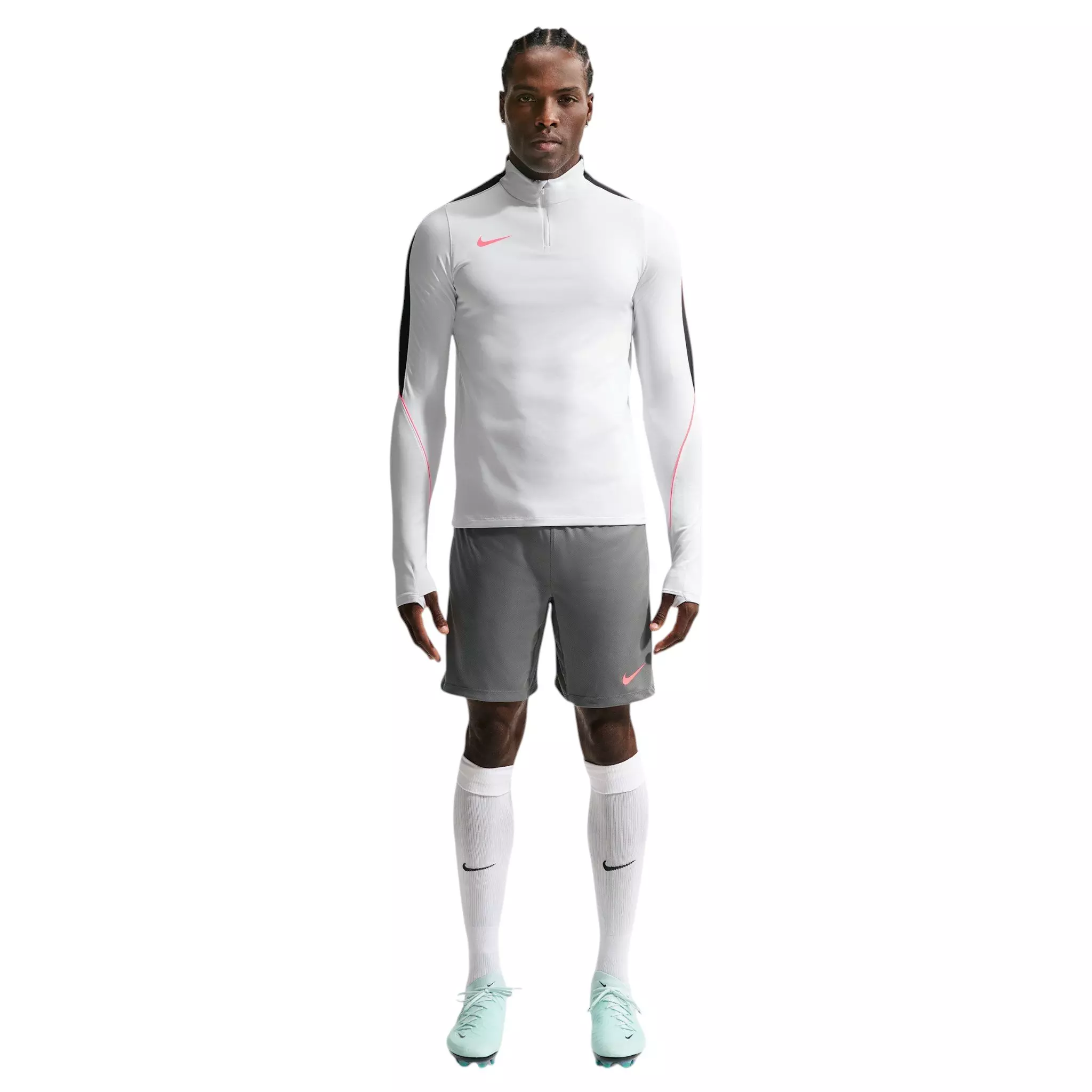 Nike Men's Strike Dri-FIT 1/4 Zip Soccer Drill Top - White - WHITE