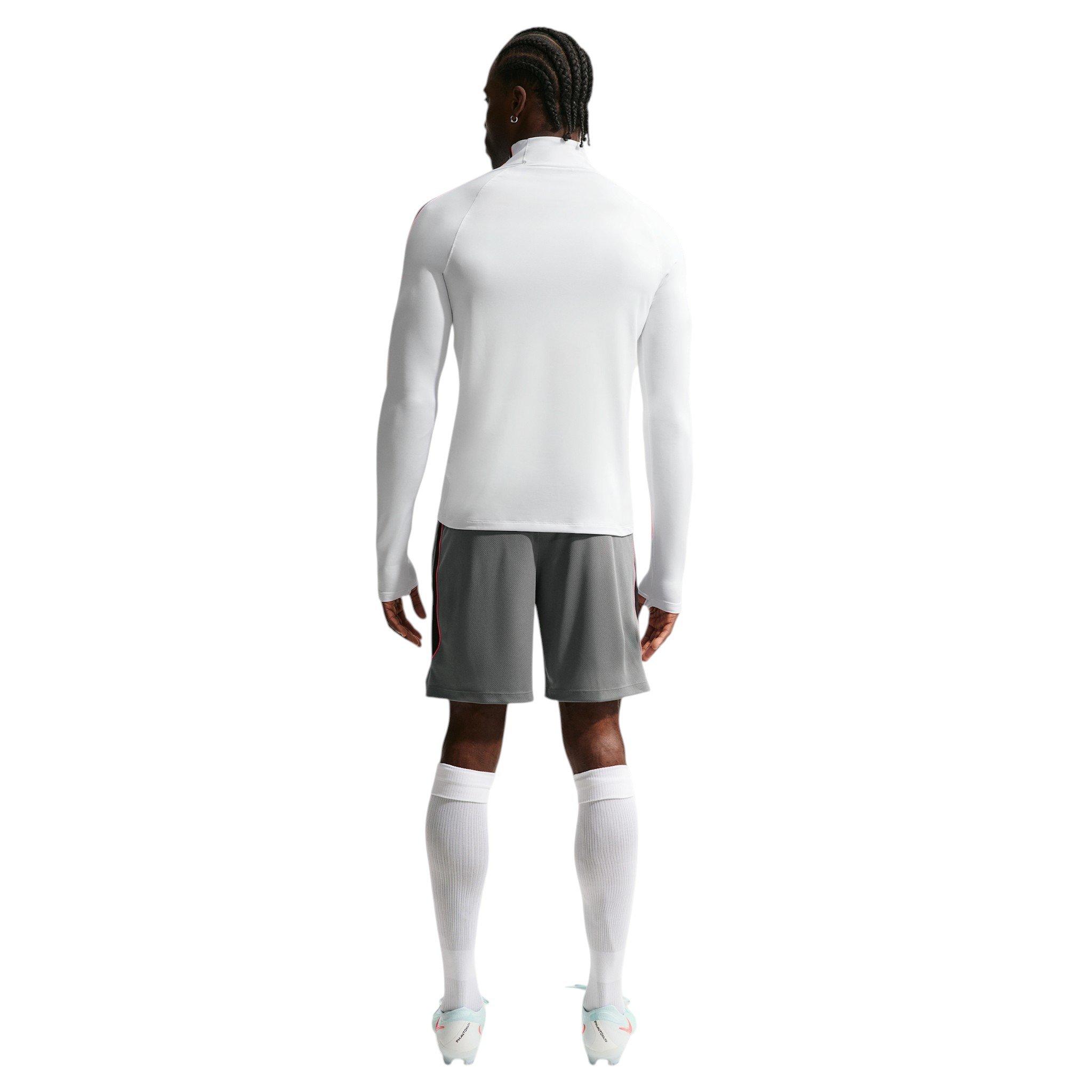 Nike Men's Strike Dri-FIT 1/4 Zip Soccer Drill Top - White - WHITE