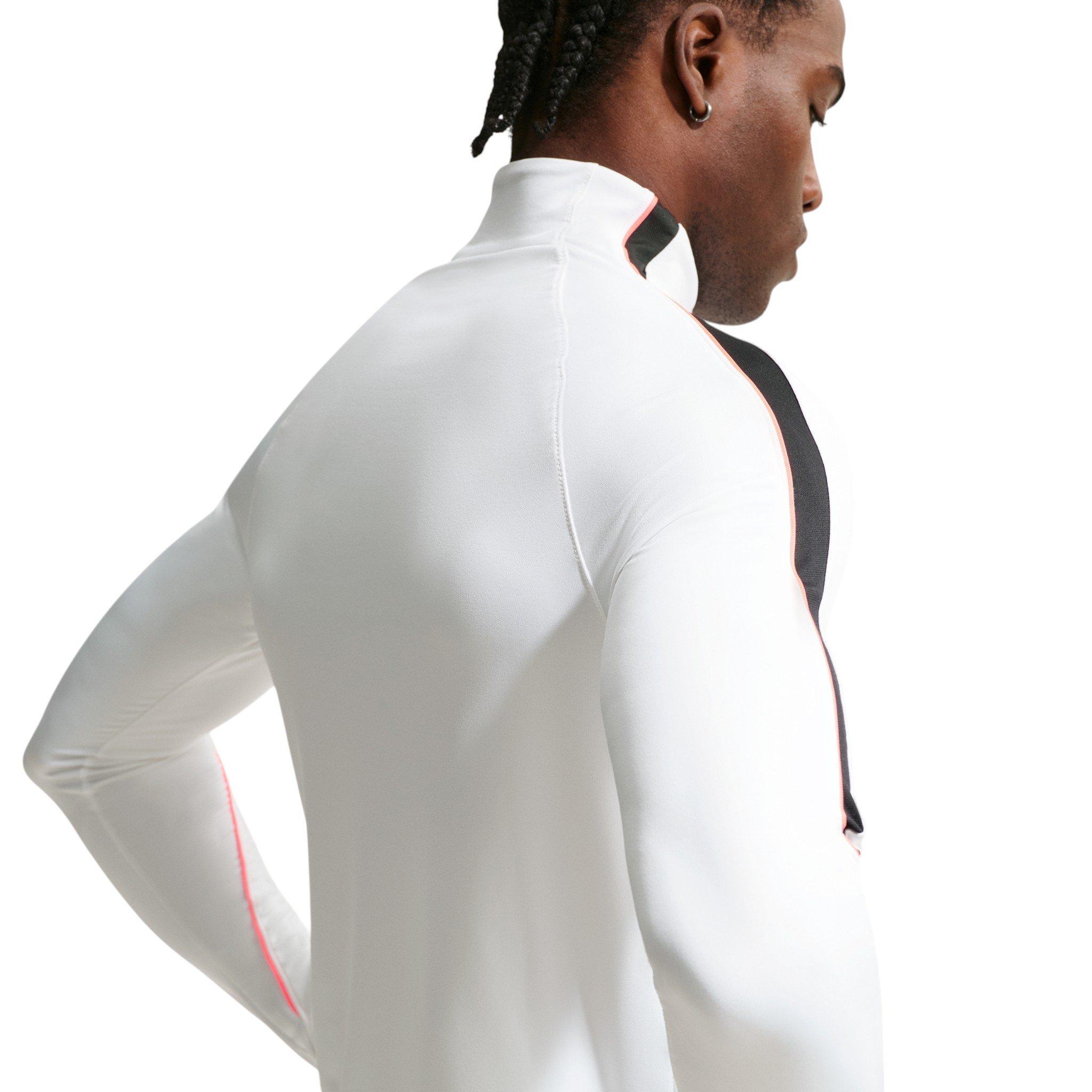 Nike Men's Strike Dri-FIT 1/4 Zip Soccer Drill Top - White - WHITE