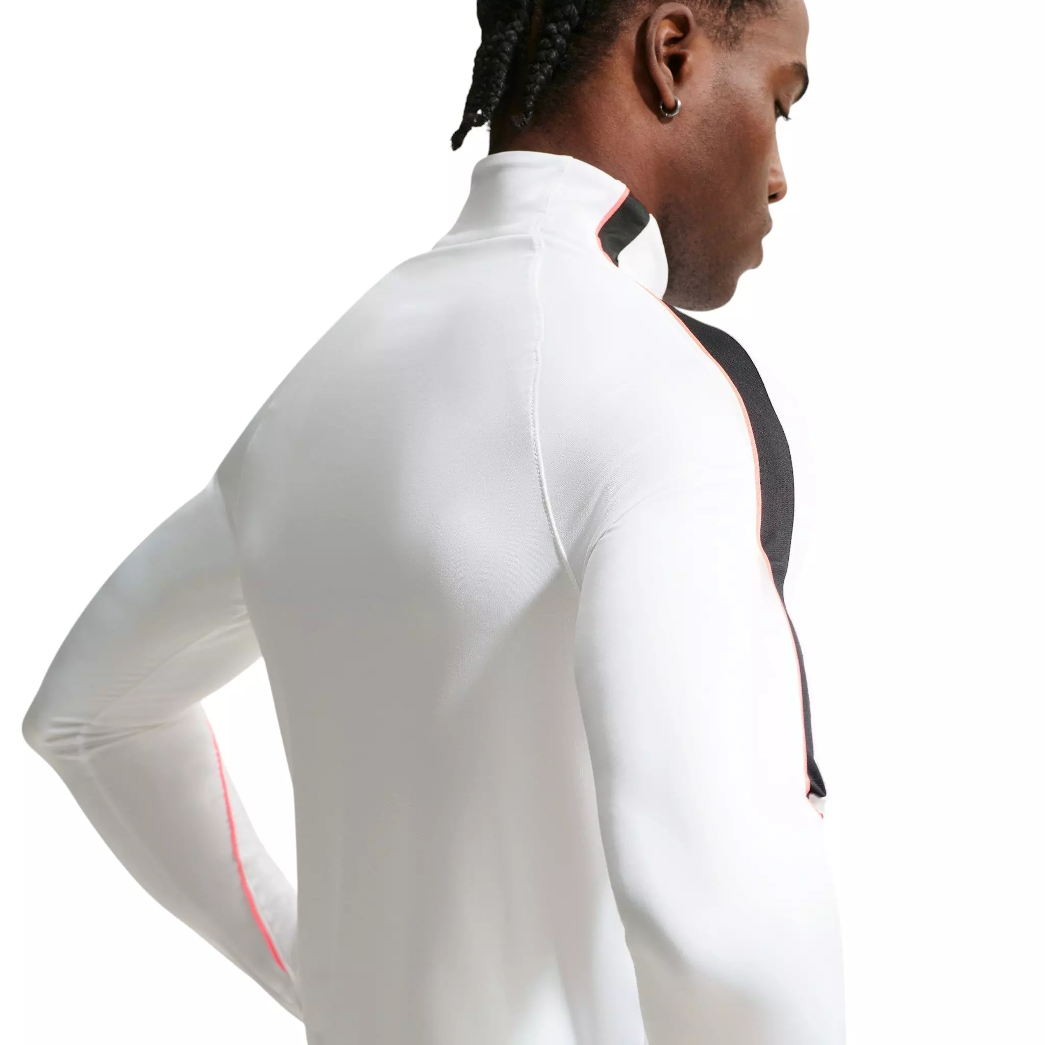 Nike Men's Strike Dri-FIT 1/4 Zip Soccer Drill Top - White - WHITE