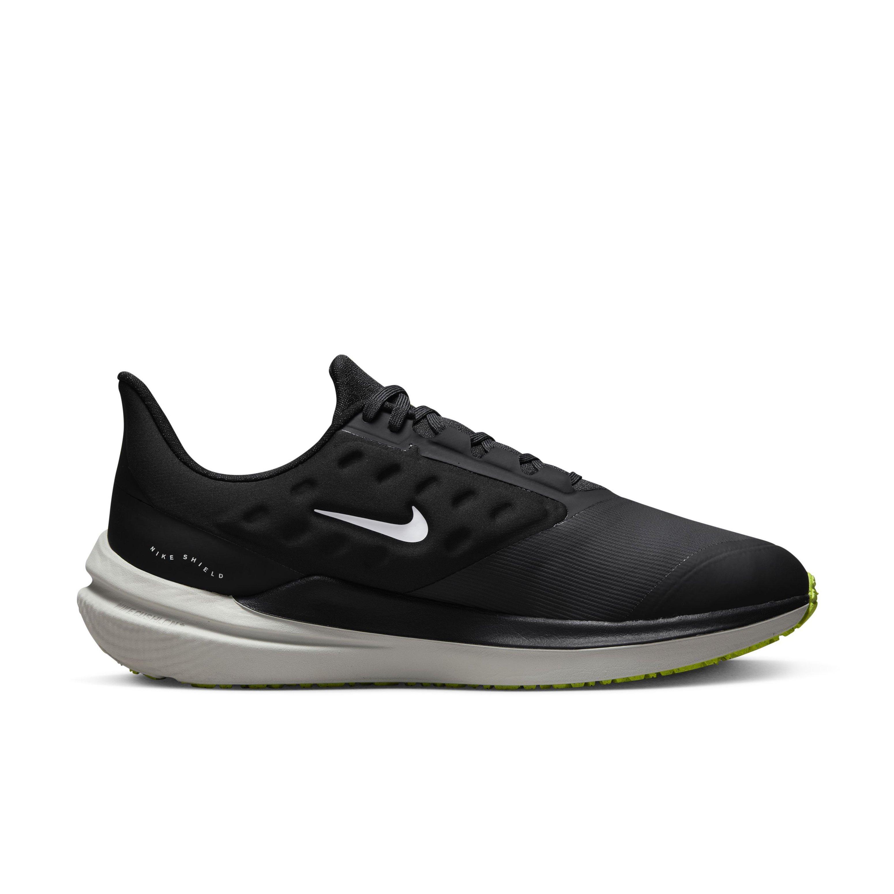 Nike Winflo 9 Shield "Black/Black/White" Men's Running Shoe - BLACK/BLACK/WHITE Thumbnail View 1