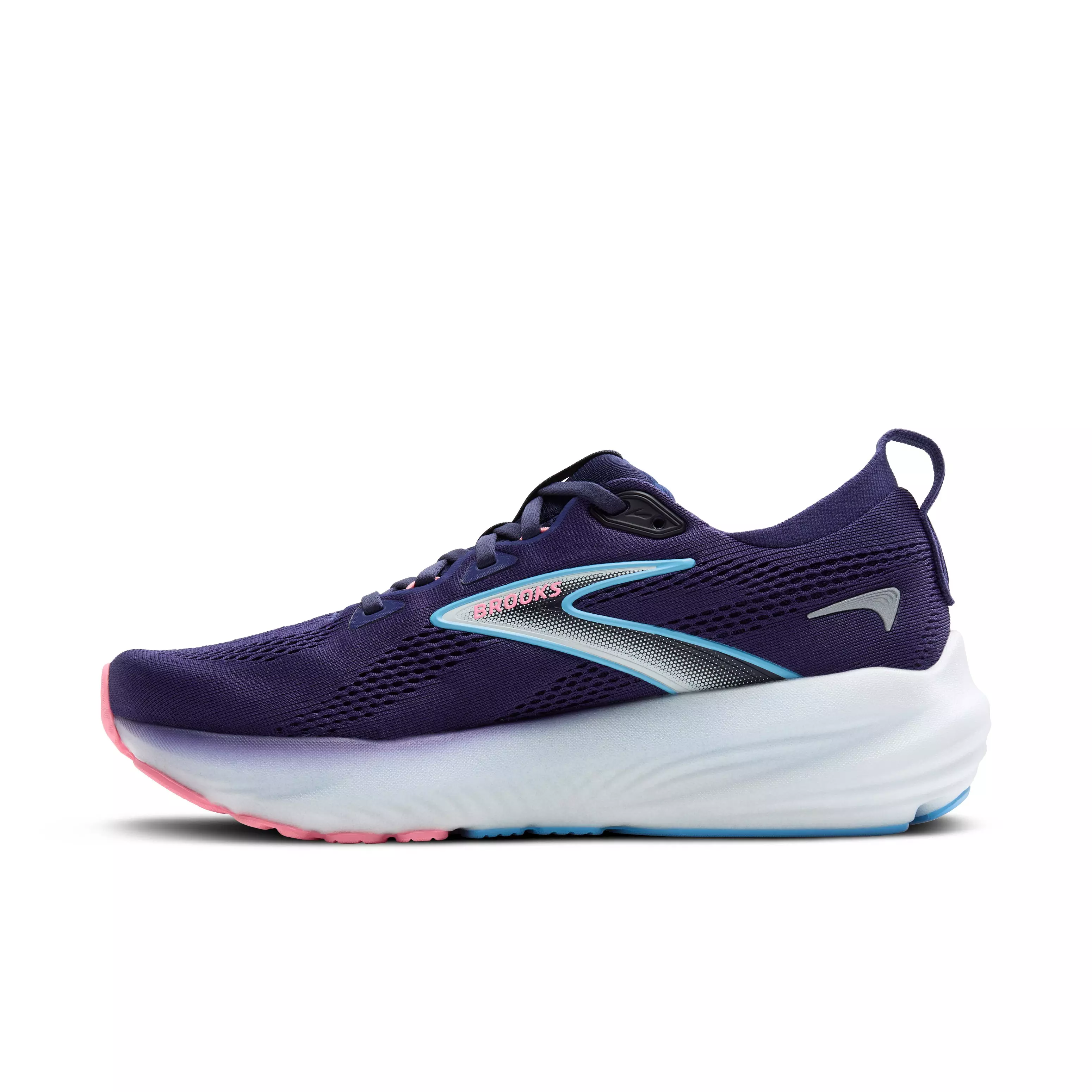 Brooks Glycerin 22 "Blue Ribbon/Peacoat/Dianthus" Women's Wide Running Shoe - BLUE/PEACOAT/DIANTHUS