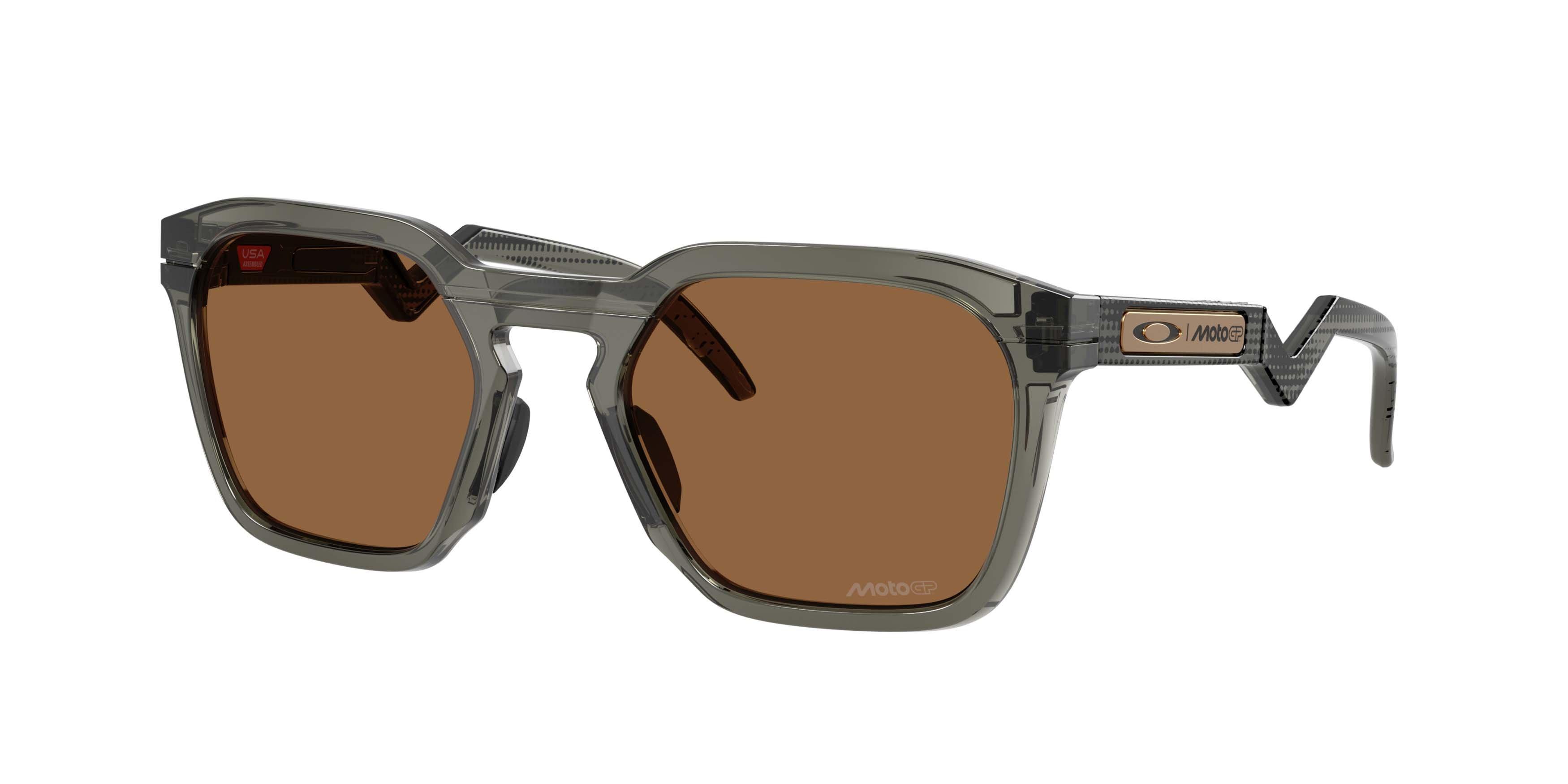 Oakley HSTN SQ Prizm Bronze Sunglasses &ndash; Grey Smoke - GREY/BROWN Thumbnail View 1