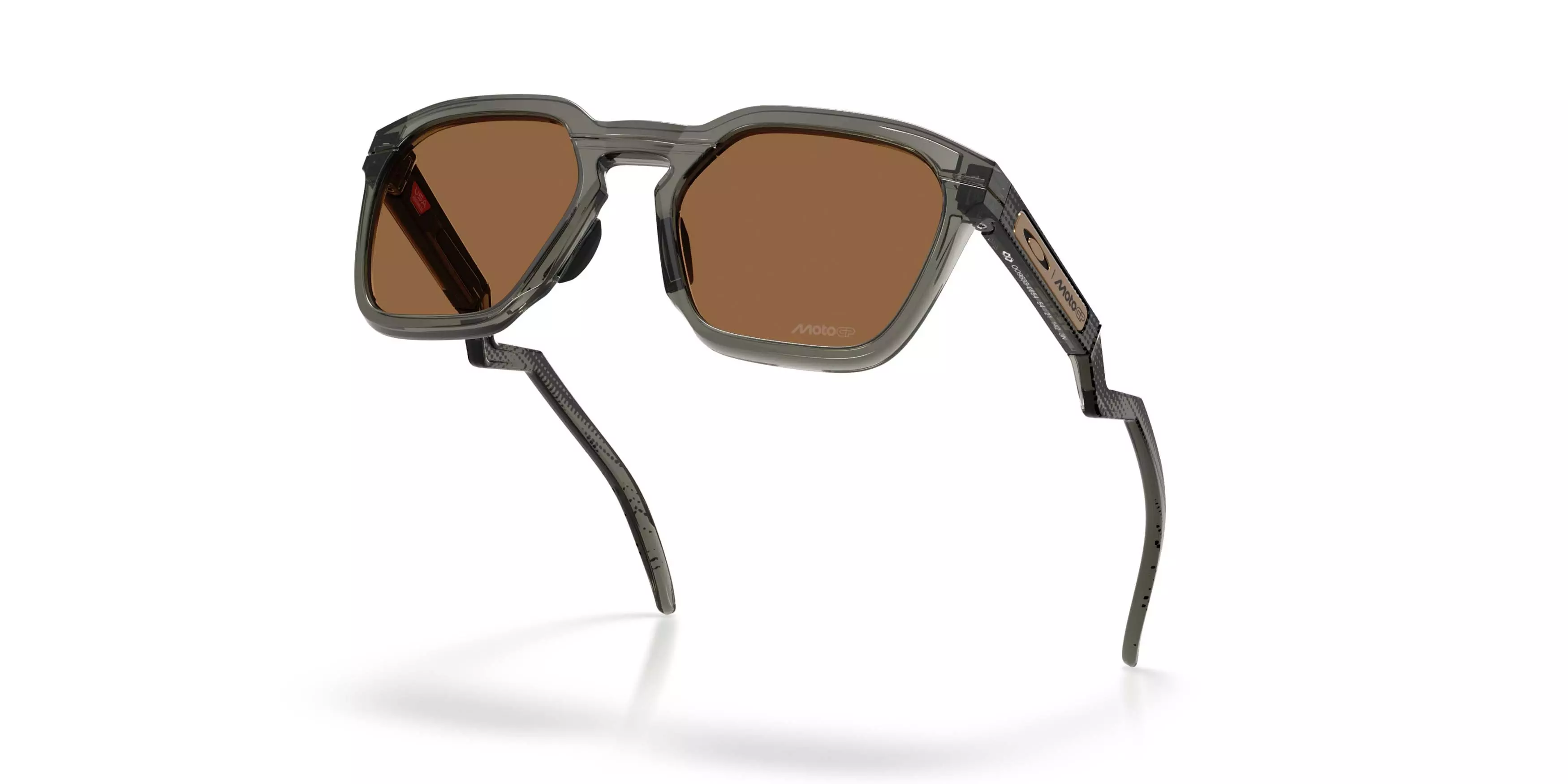 Oakley HSTN SQ Prizm Bronze Sunglasses &ndash; Grey Smoke - GREY/BROWN
