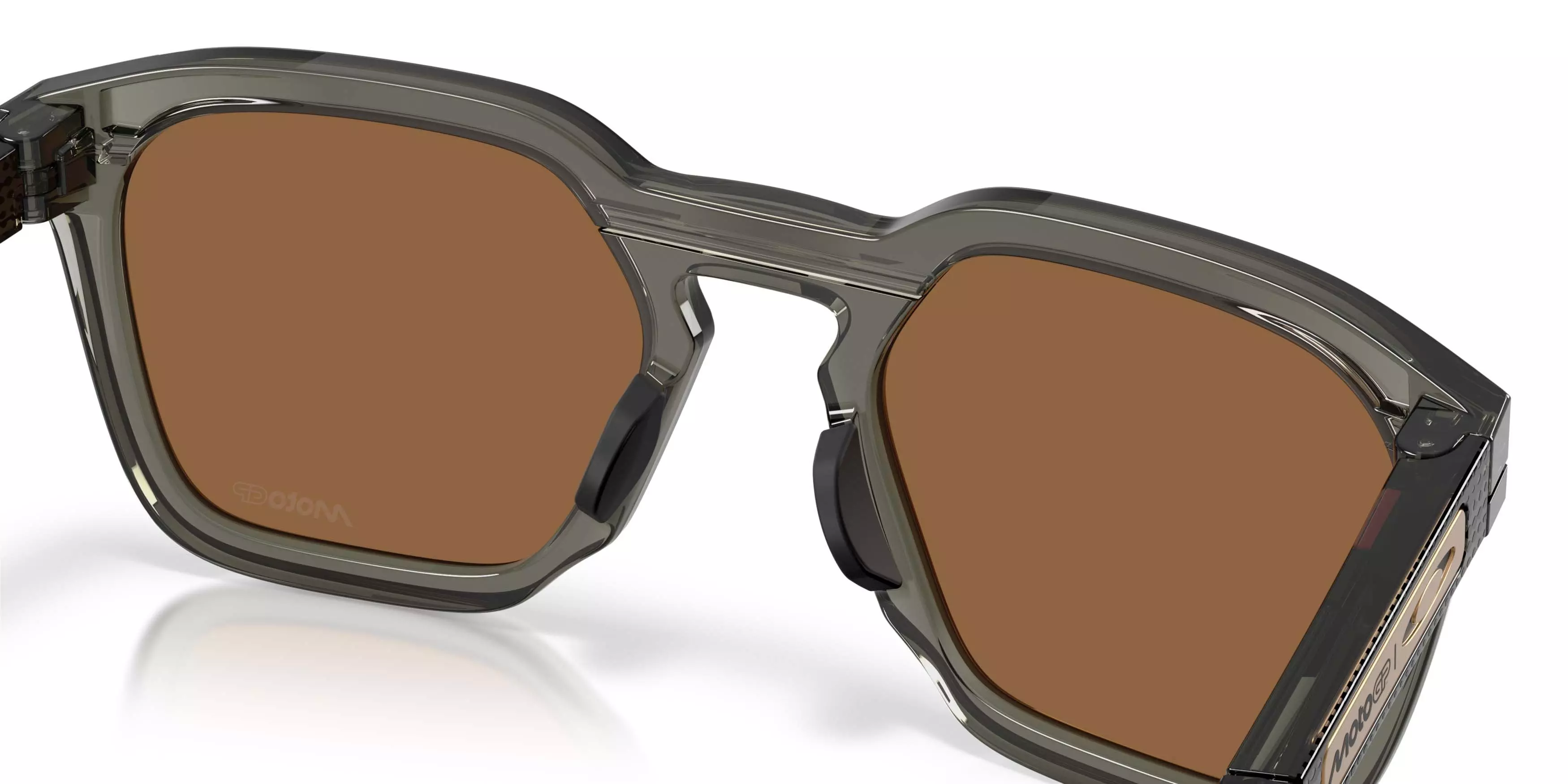 Oakley HSTN SQ Prizm Bronze Sunglasses &ndash; Grey Smoke - GREY/BROWN