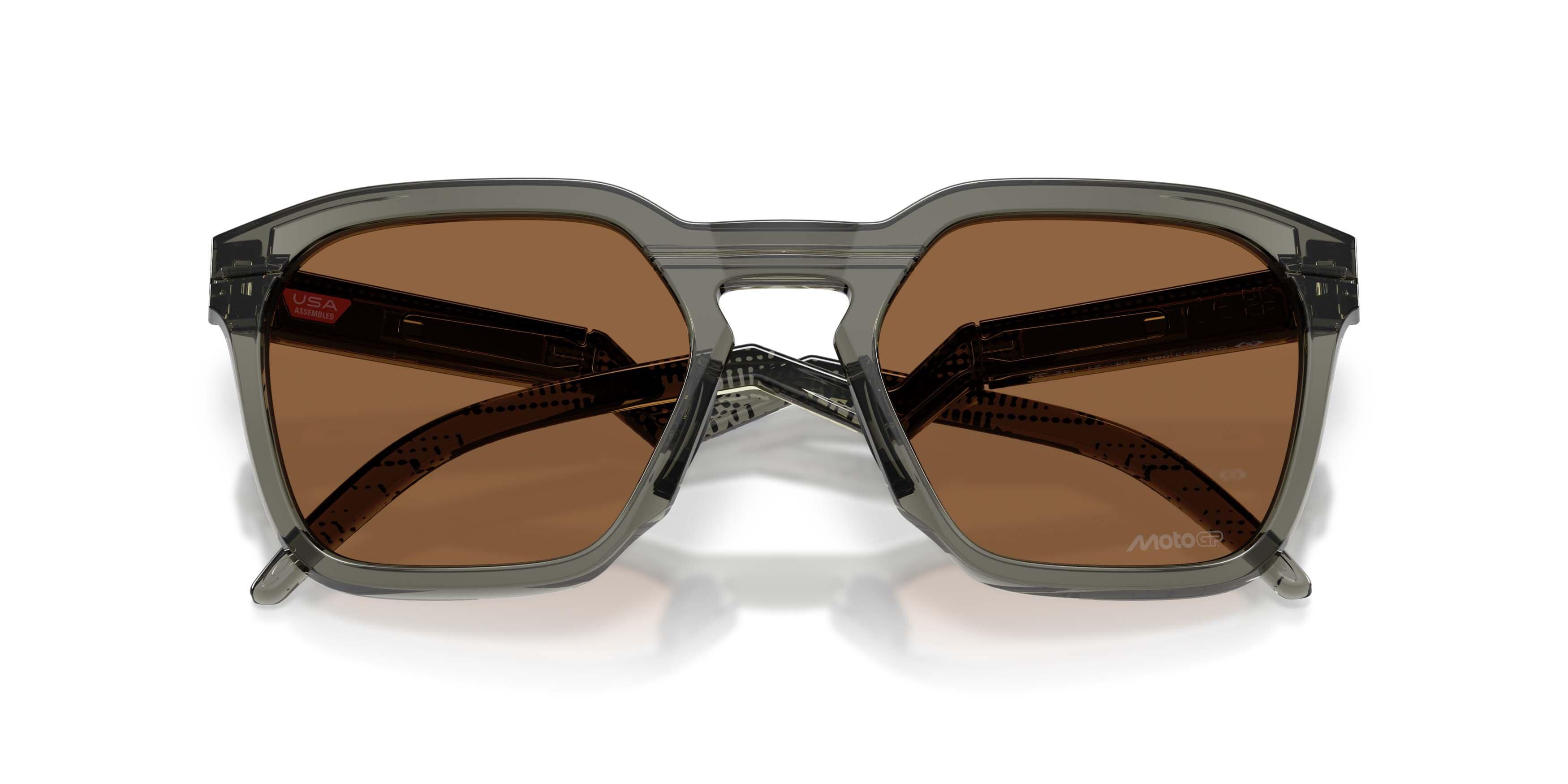 Oakley HSTN SQ Prizm Bronze Sunglasses &ndash; Grey Smoke - GREY/BROWN Thumbnail View 7