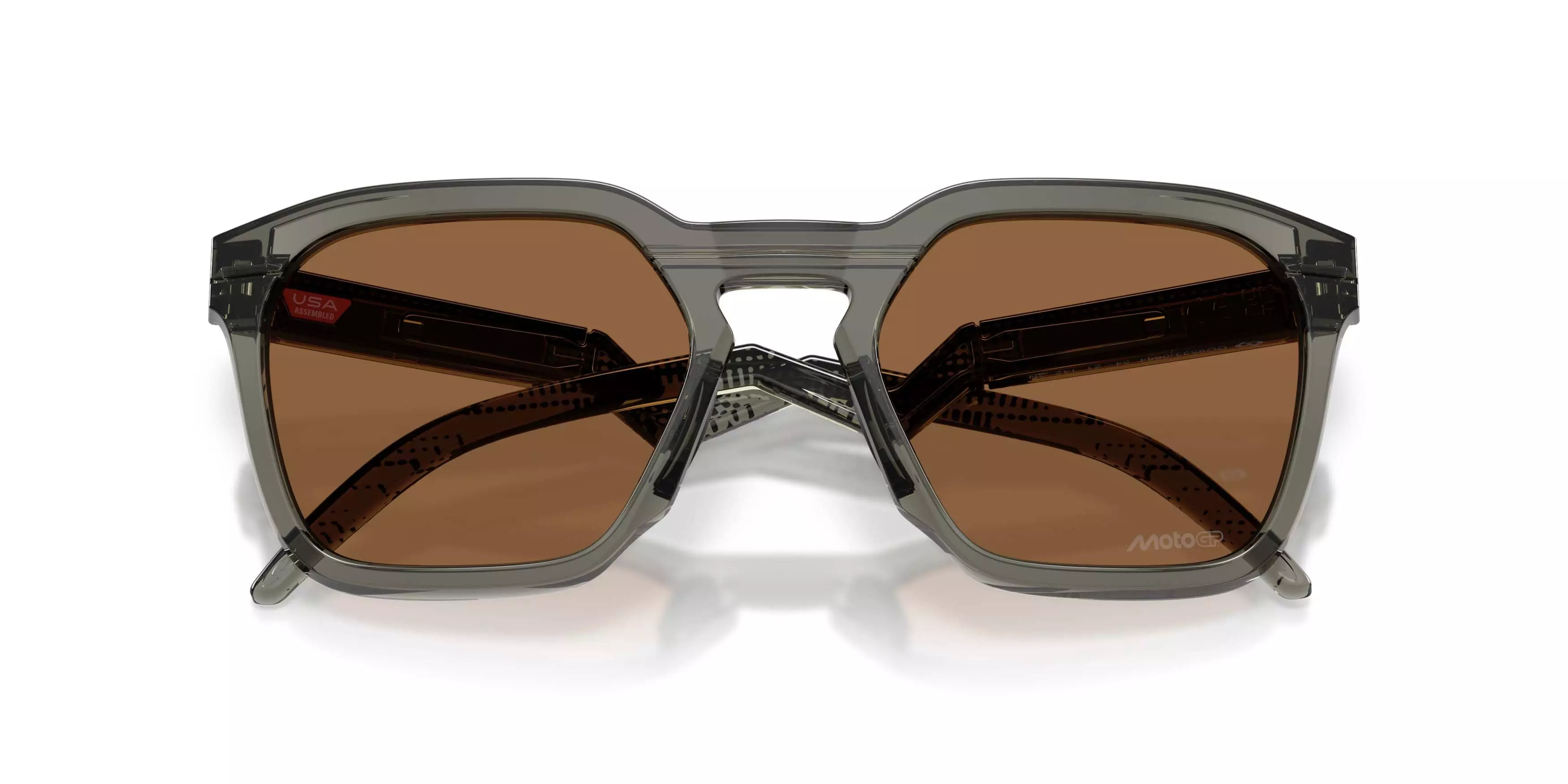 Oakley HSTN SQ Prizm Bronze Sunglasses &ndash; Grey Smoke - GREY/BROWN
