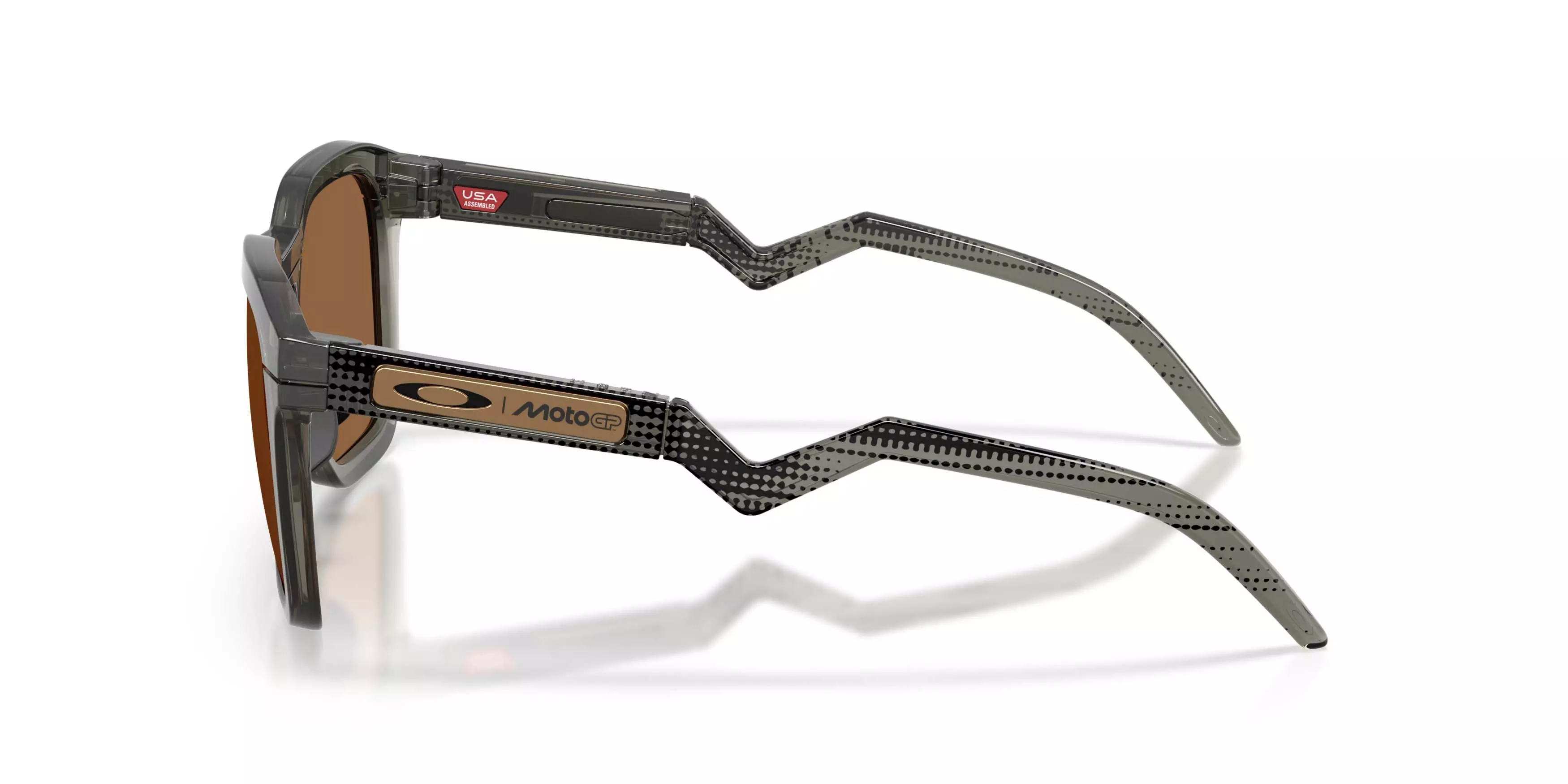 Oakley HSTN SQ Prizm Bronze Sunglasses &ndash; Grey Smoke - GREY/BROWN