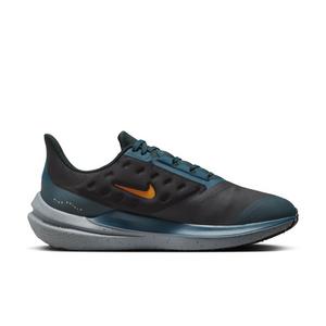 Nike Winflo 9 Shield "Anthracite/Dark Teal/Orange" Men's Running Shoe
