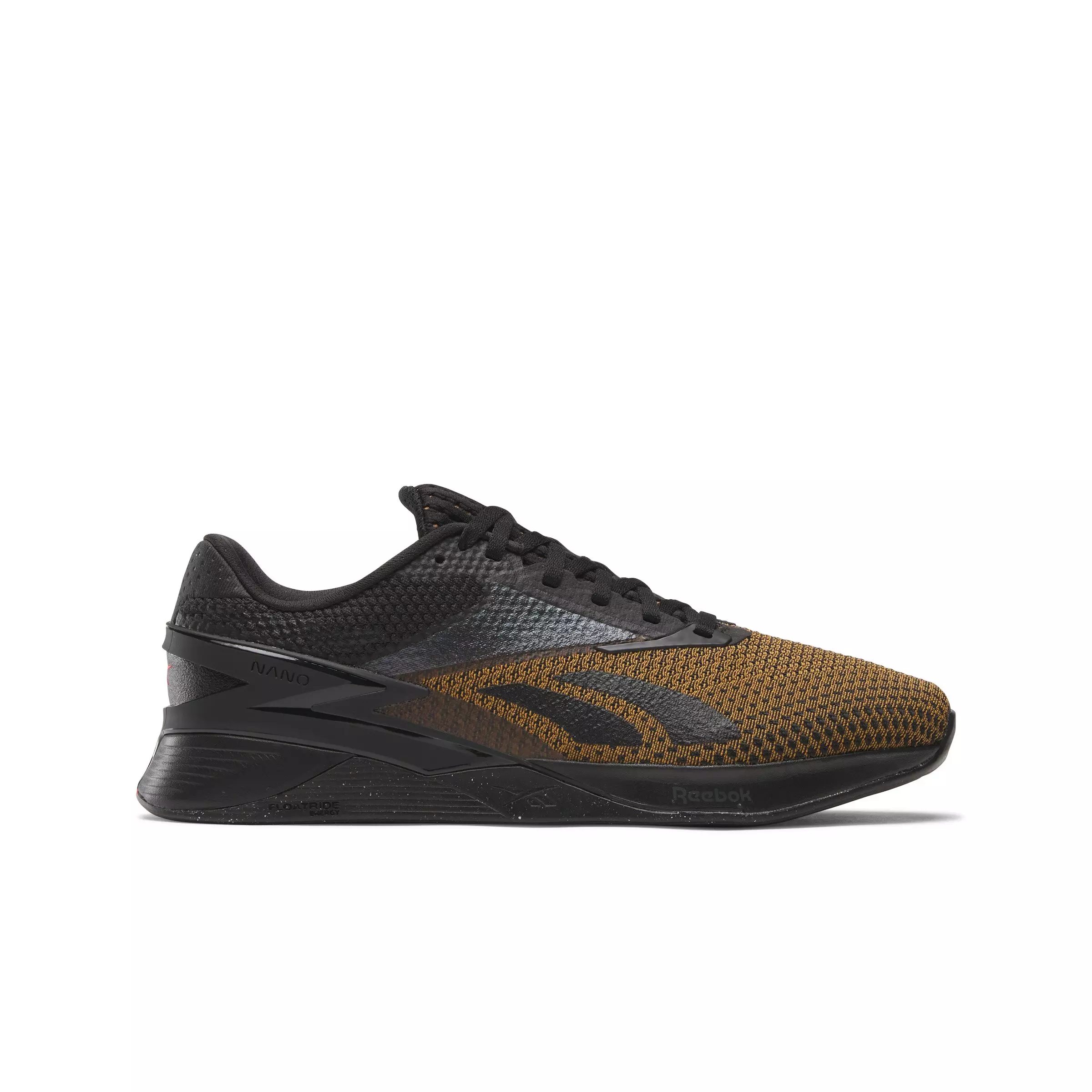 Reebok Nano X3 "Core Black/Court Brown/Neon Cherry" Unisex Training Shoe - BLACK/BROWN/CHERRY