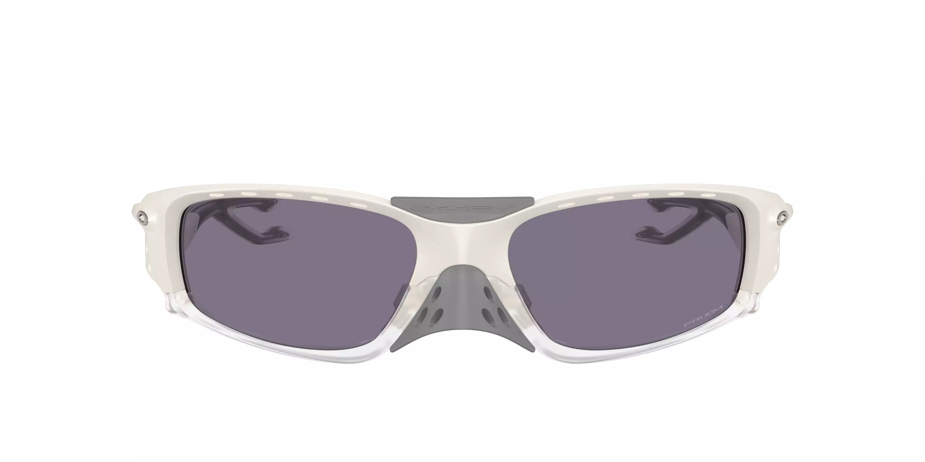 Oakley Plantaris SQ Prizm Grey Sunglasses &ndash; Matte Mist - WHITE/GREY