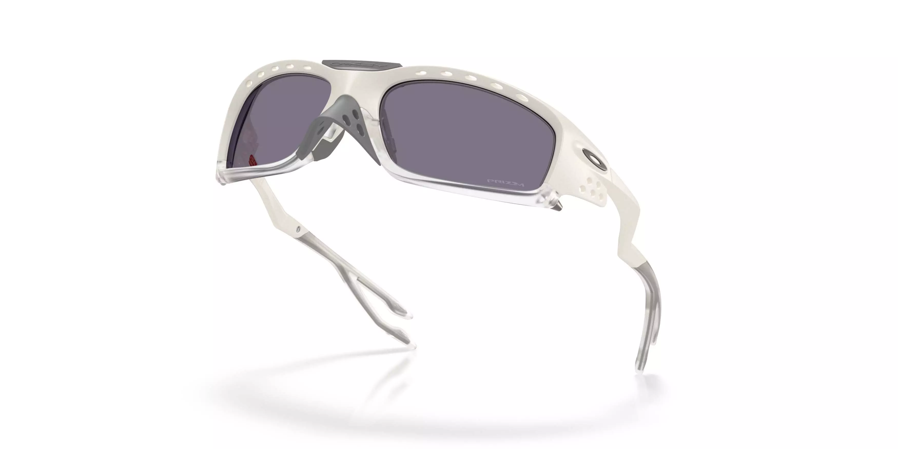 Oakley Plantaris SQ Prizm Grey Sunglasses &ndash; Matte Mist - WHITE/GREY