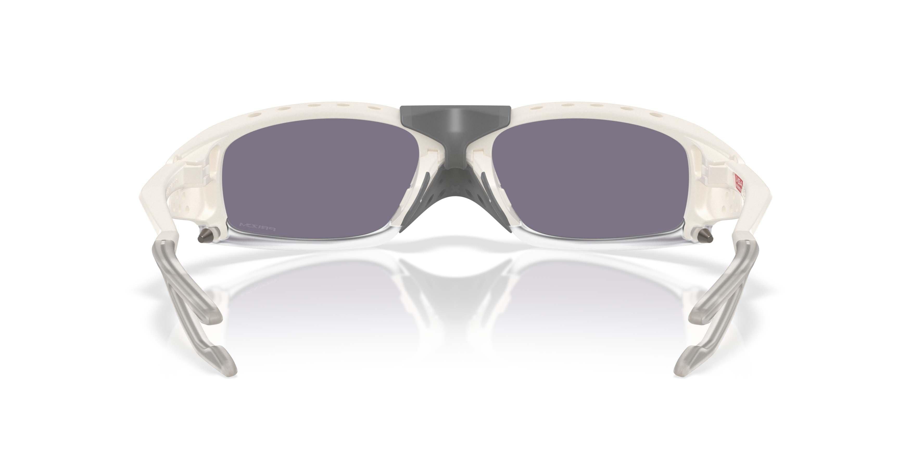Oakley Plantaris SQ Prizm Grey Sunglasses &ndash; Matte Mist - WHITE/GREY Thumbnail View 6