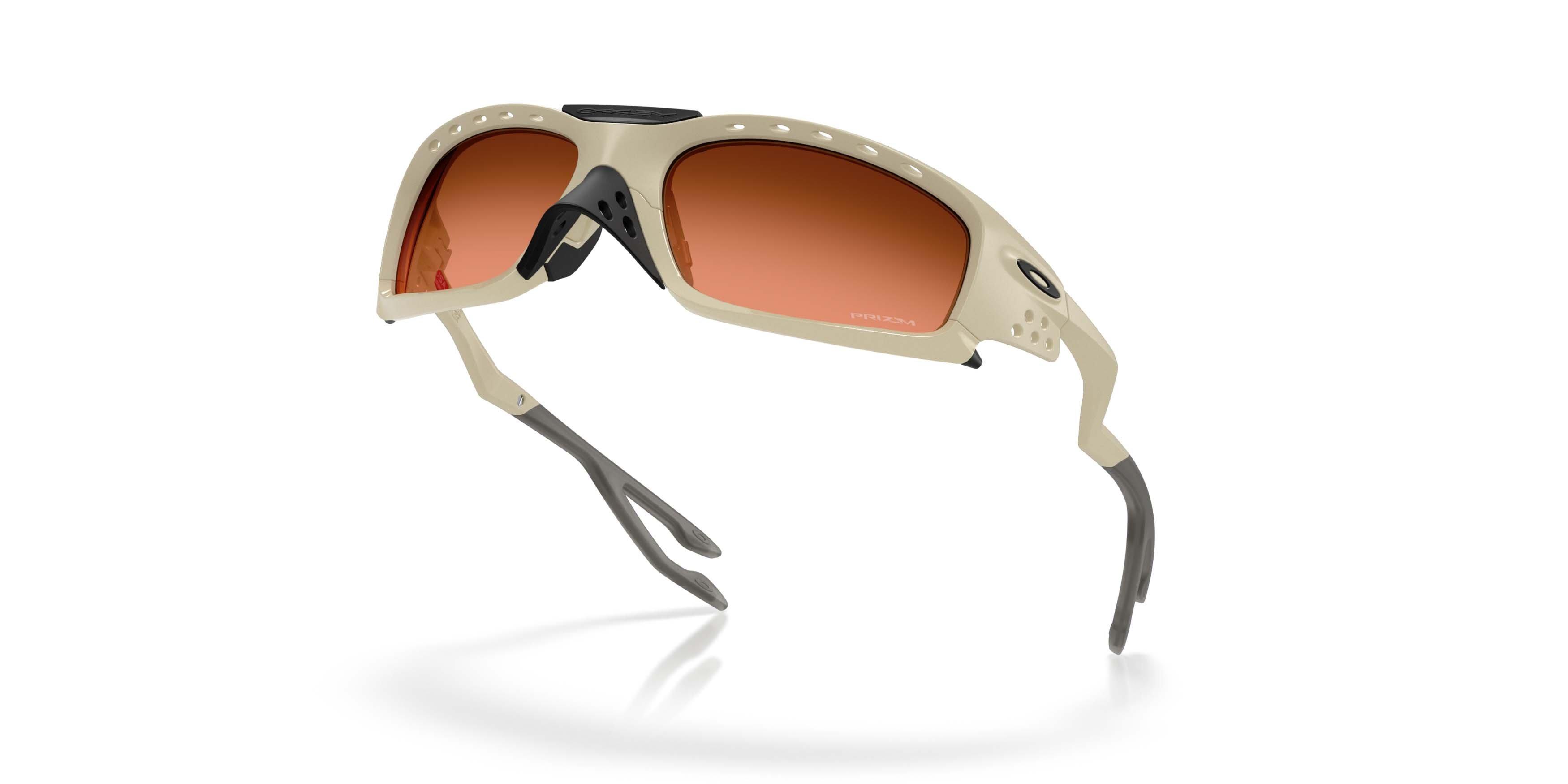 Oakley Plantaris SQ Prizm Brown Gradient Sunglasses &ndash; Matte Sand - BROWN Thumbnail View 3