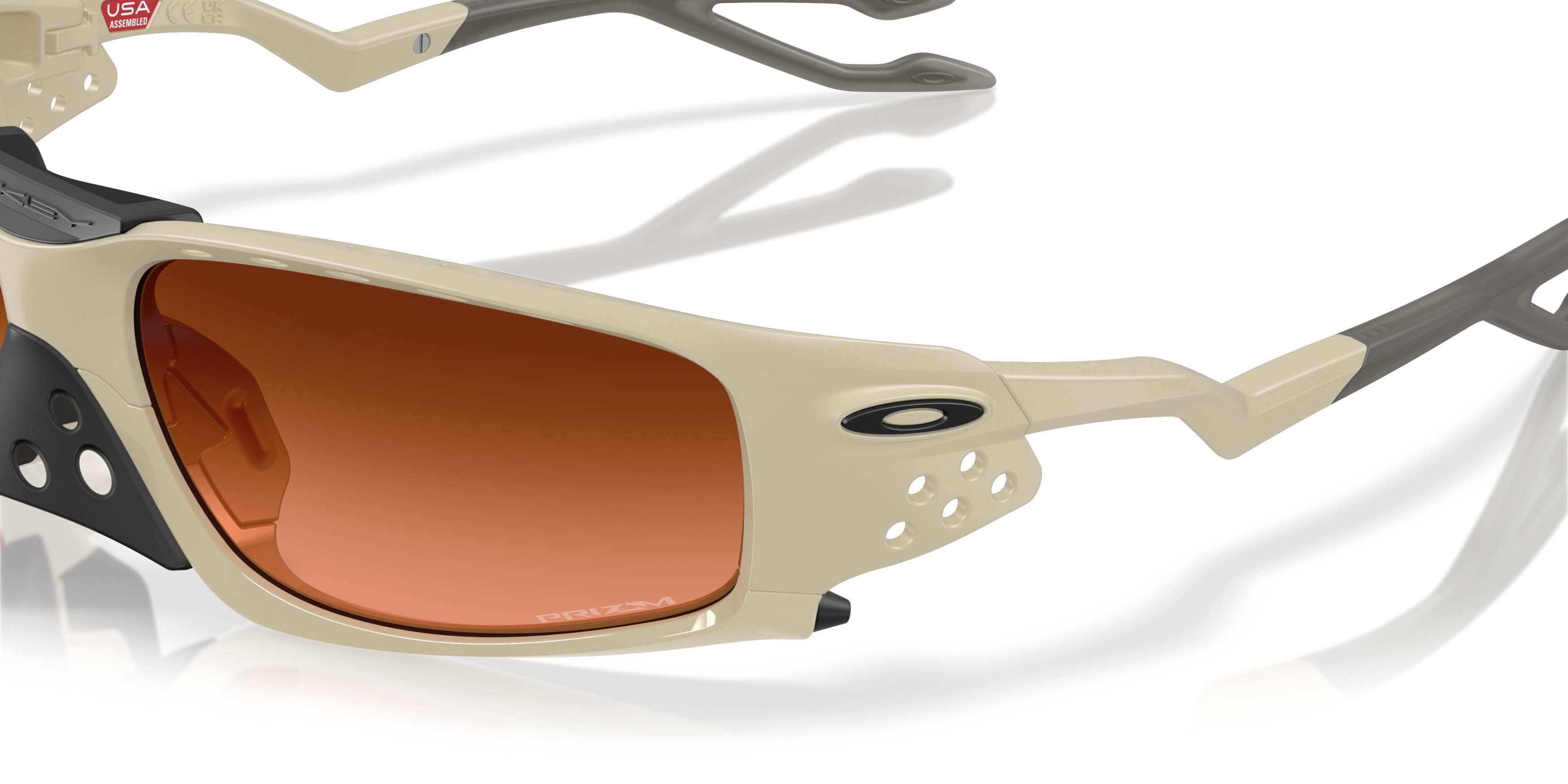 Oakley Plantaris SQ Prizm Brown Gradient Sunglasses &ndash; Matte Sand - BROWN Thumbnail View 4