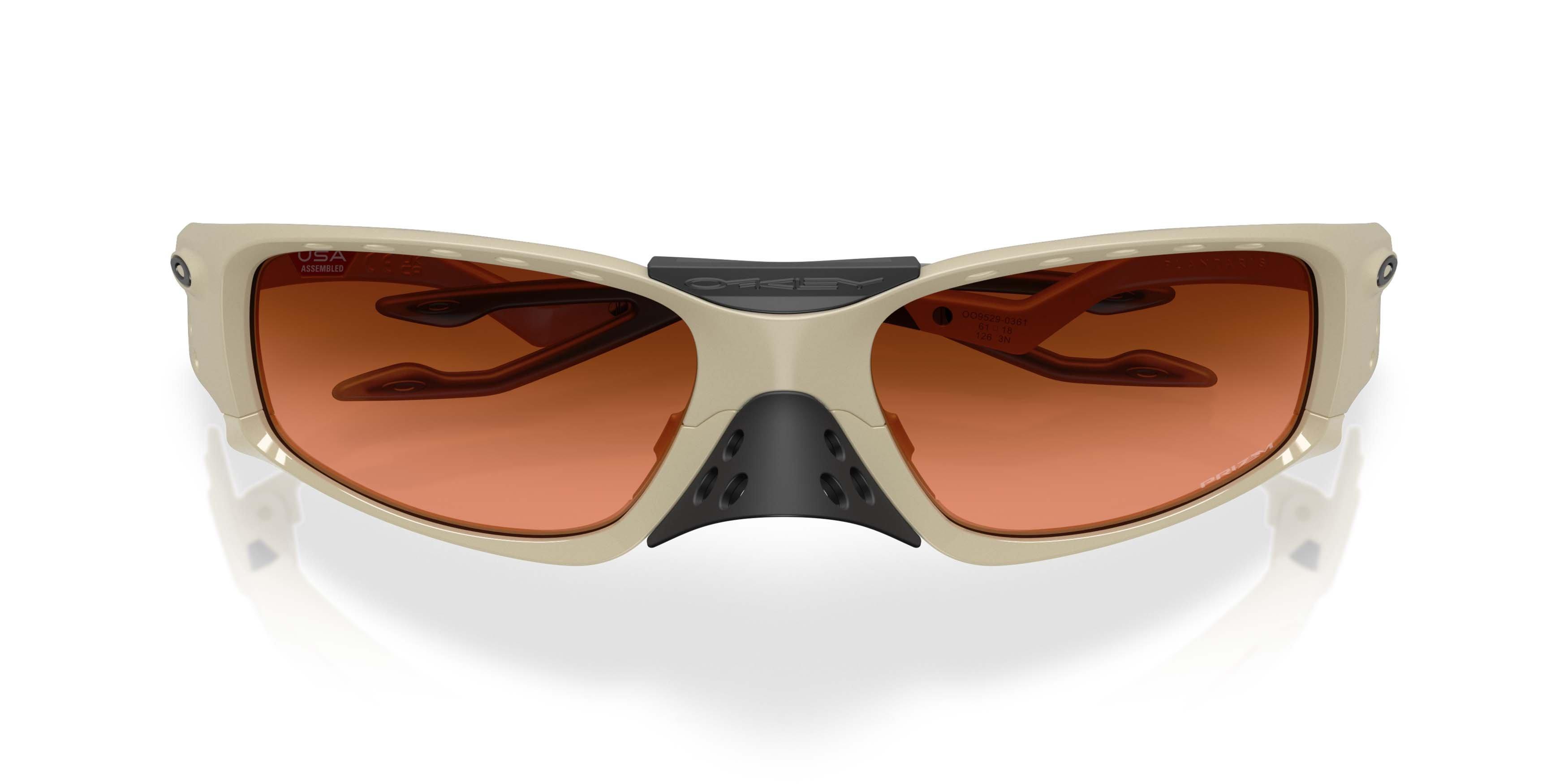 Oakley Plantaris SQ Prizm Brown Gradient Sunglasses &ndash; Matte Sand - BROWN Thumbnail View 7