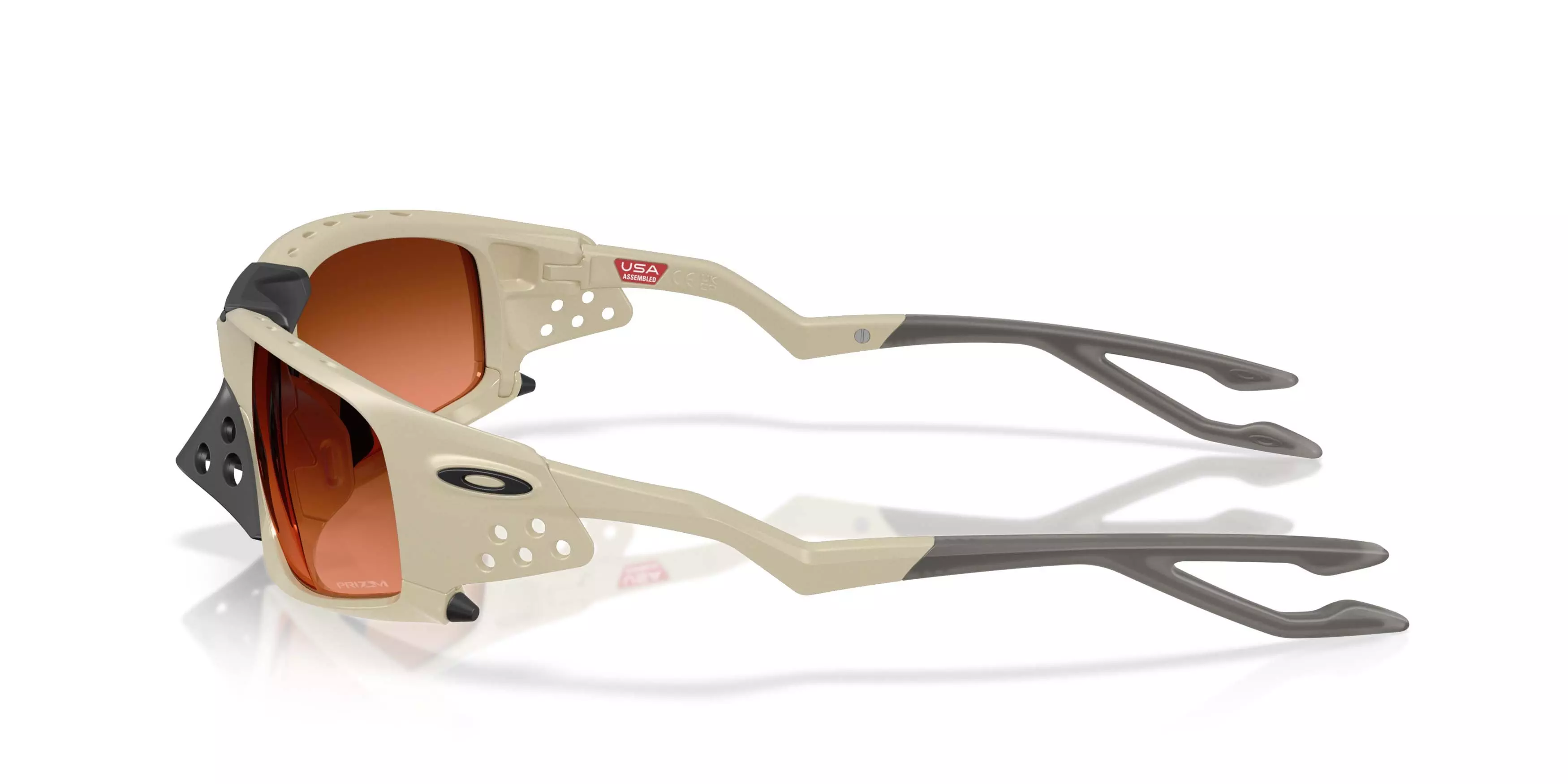 Oakley Plantaris SQ Prizm Brown Gradient Sunglasses &ndash; Matte Sand - BROWN