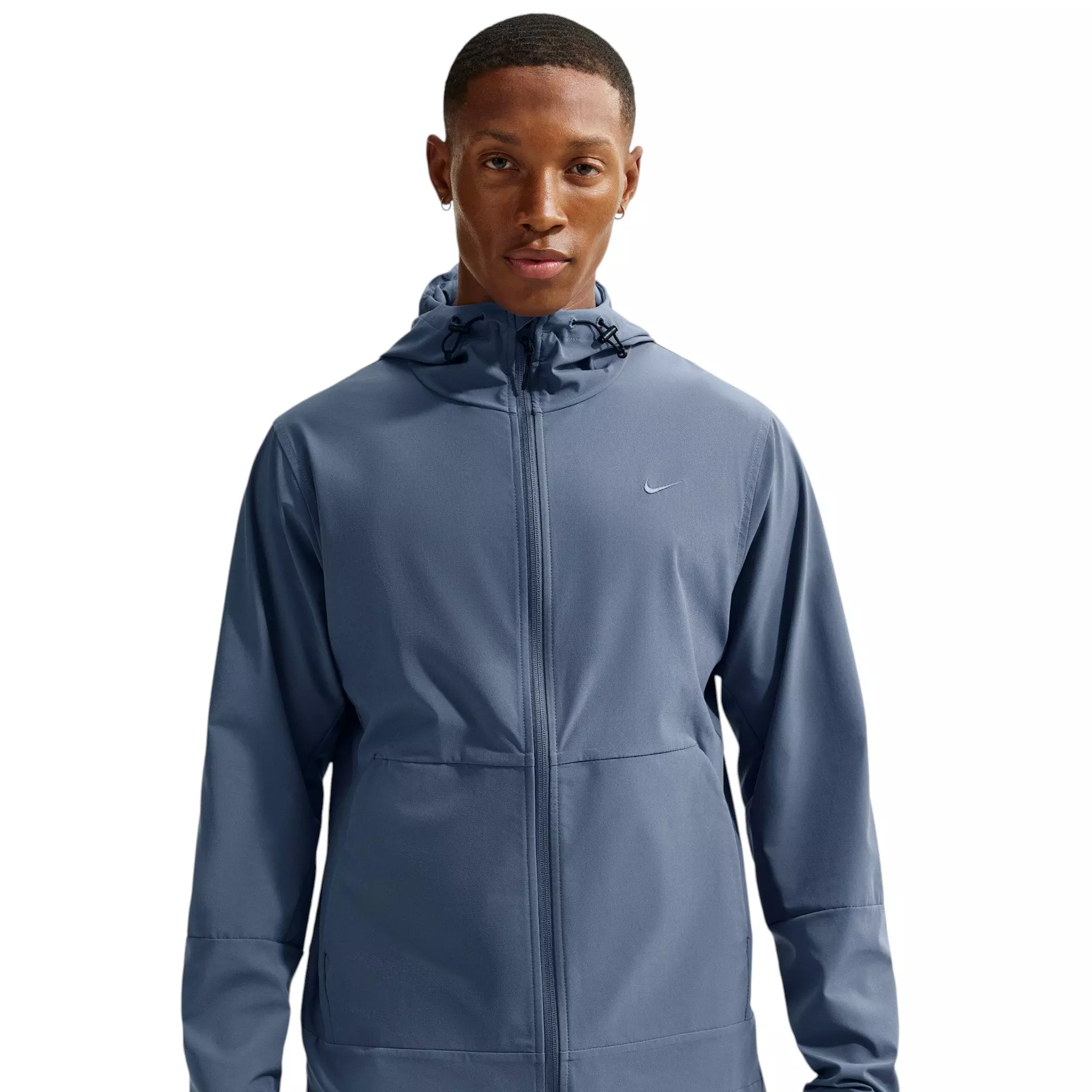 Nike Men's Unlimited Repel Hooded Versatile Jacket - Blue - BLUE