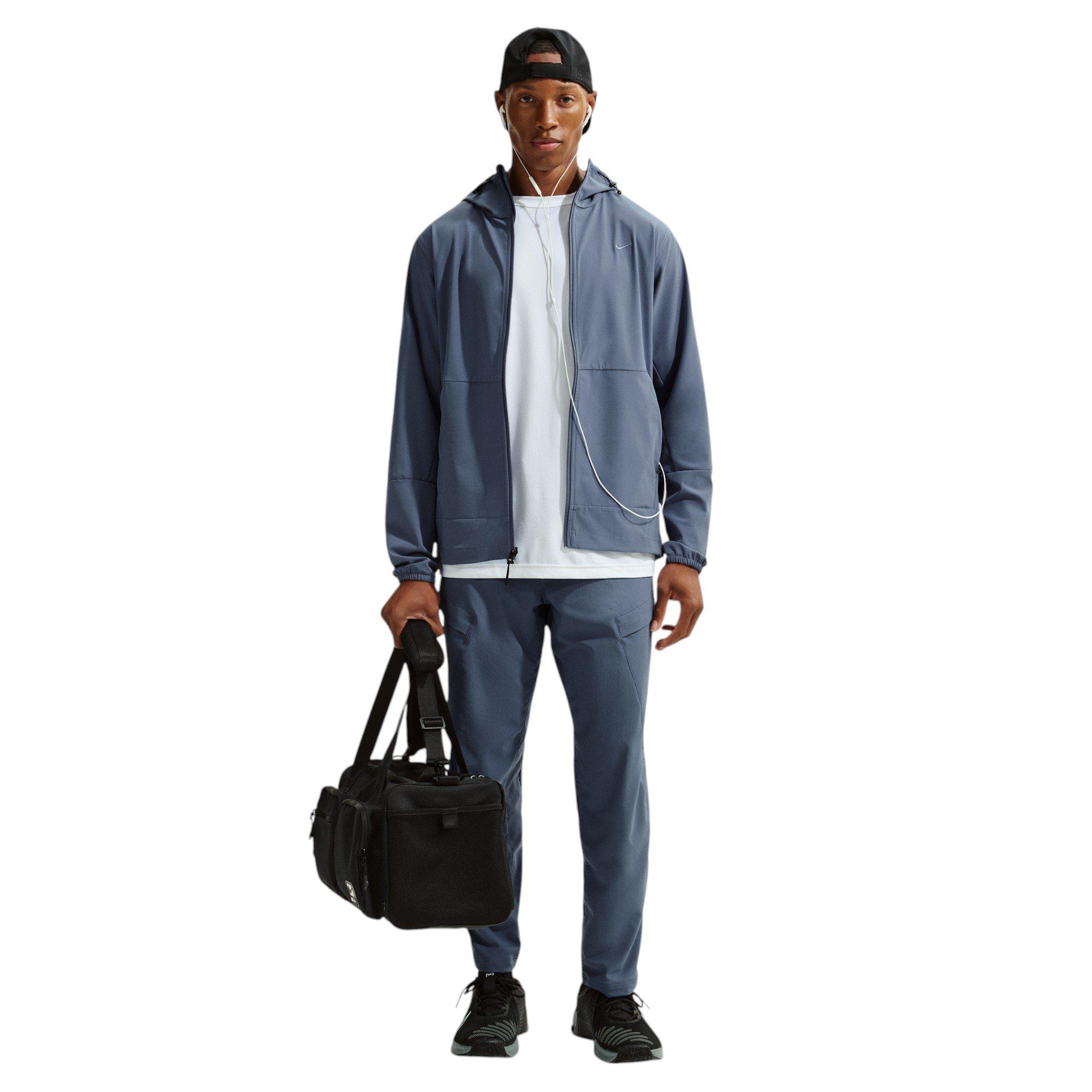 Nike Men's Unlimited Repel Hooded Versatile Jacket - Blue - BLUE