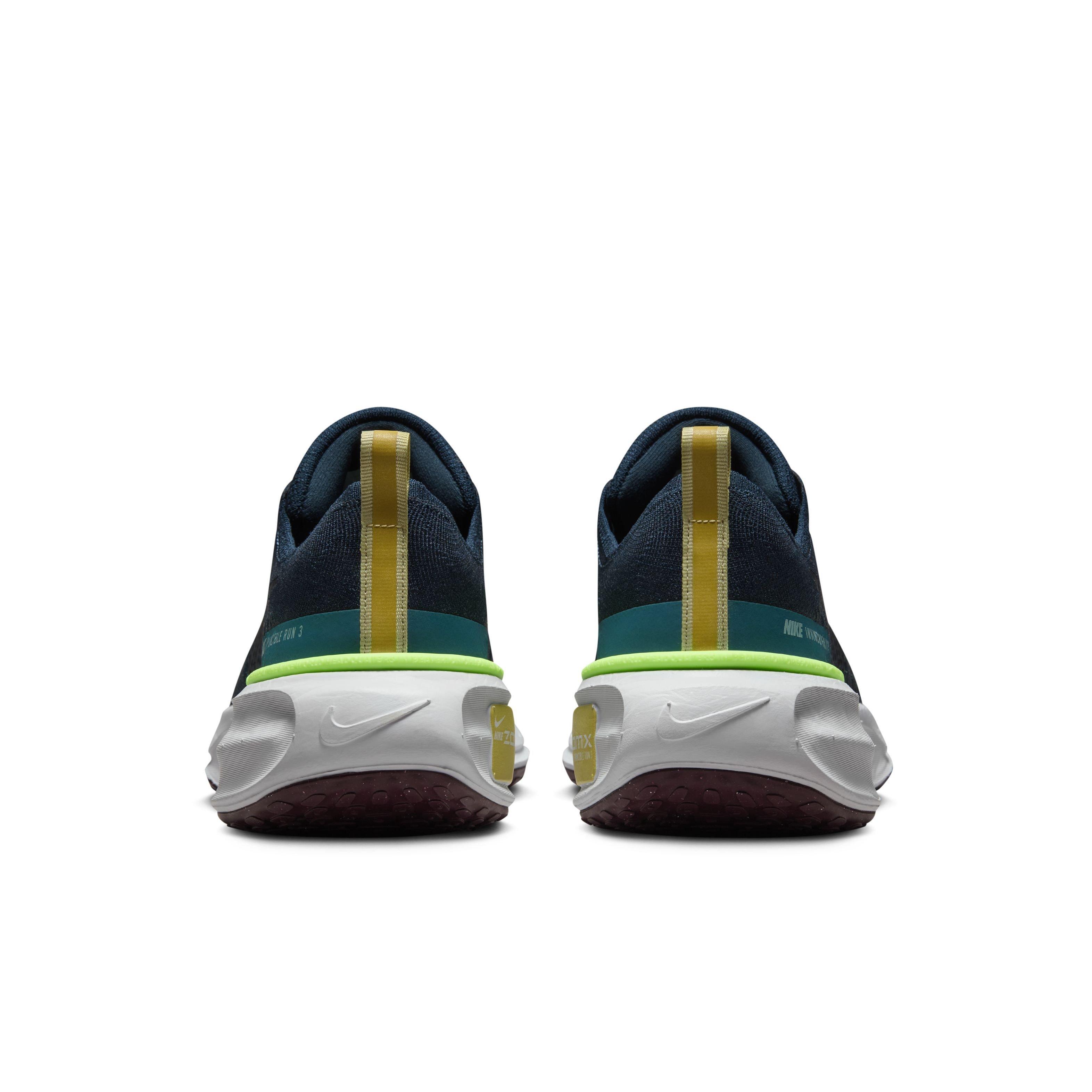 Nike Invincible Run 3 Noise Aqua/Green Abyss/Blue Lightning Men's Running  Shoe - Hibbett