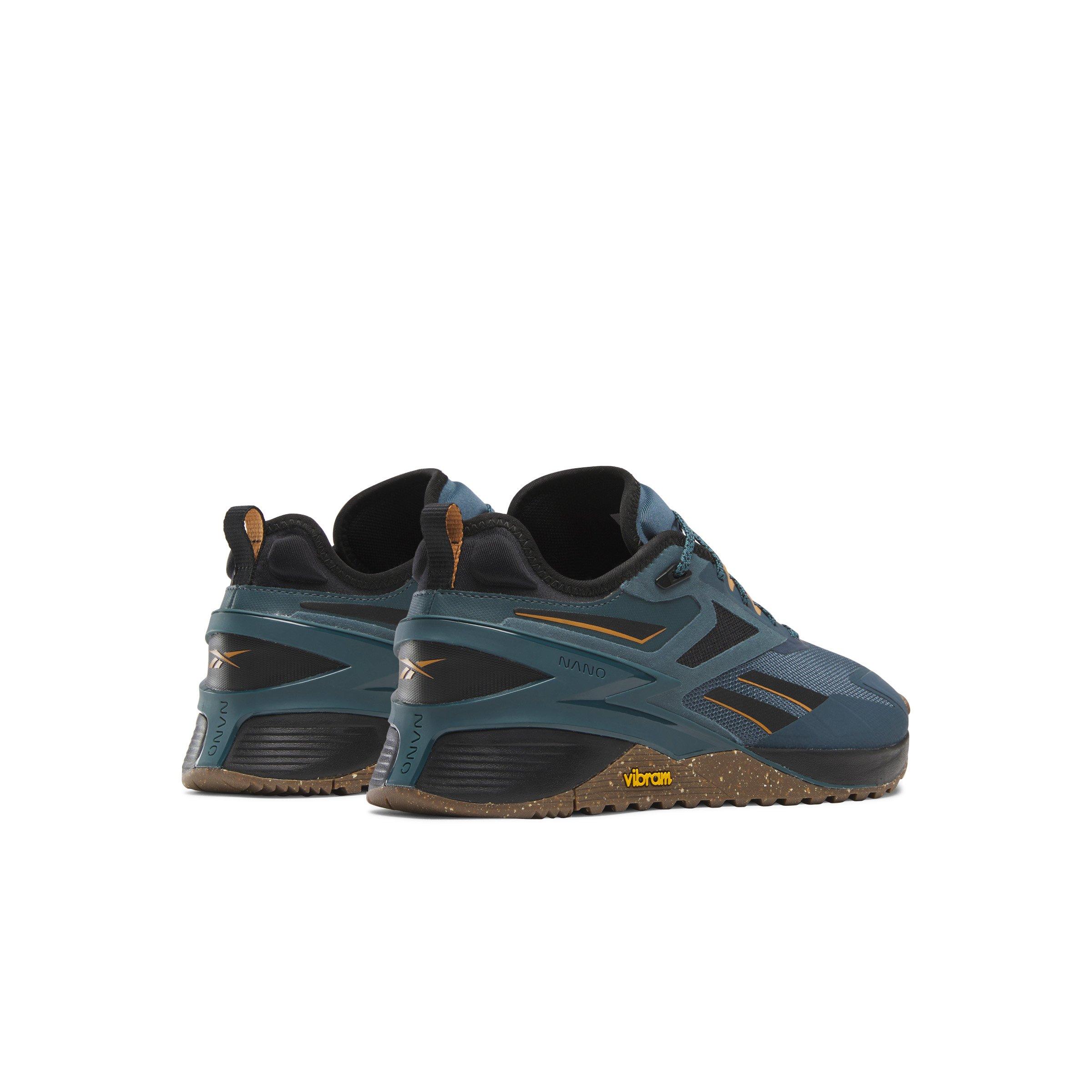Reebok Nano X3 Adventure "Hoops Blue/Core Black/Court Brown" Unisex Training Shoe - BLUE/BLACK/BROWN Thumbnail View 3