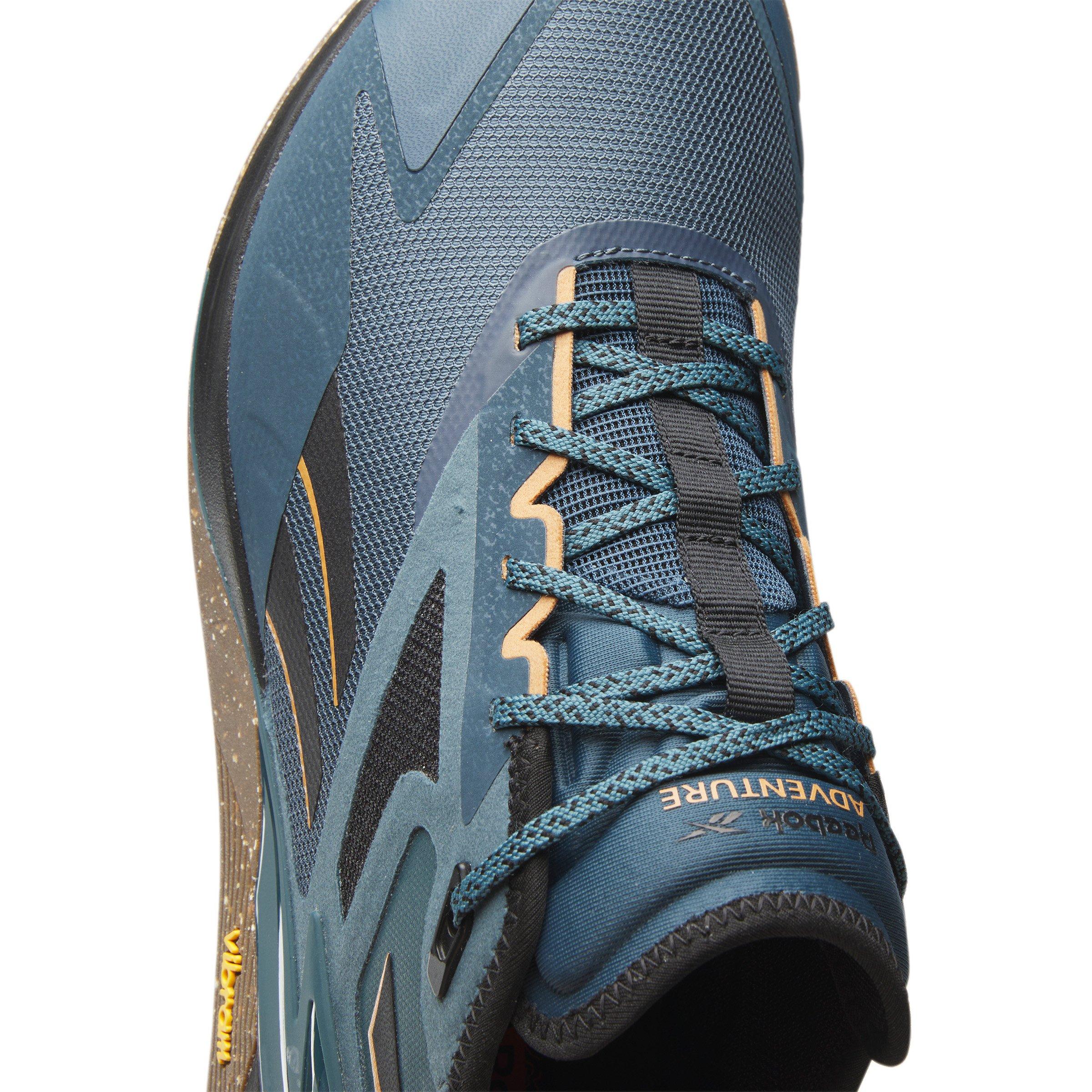 Reebok Nano X3 Adventure "Hoops Blue/Core Black/Court Brown" Unisex Training Shoe - BLUE/BLACK/BROWN Thumbnail View 4