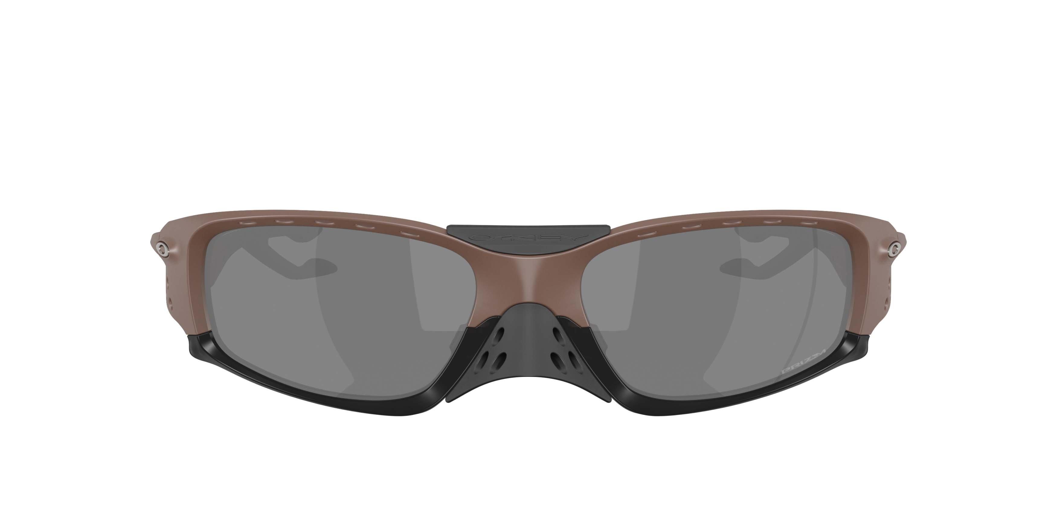 Oakley Plantaris SQ Prizm Black Sunglasses &ndash; Mahogany - BROWN/GREY Thumbnail View 2
