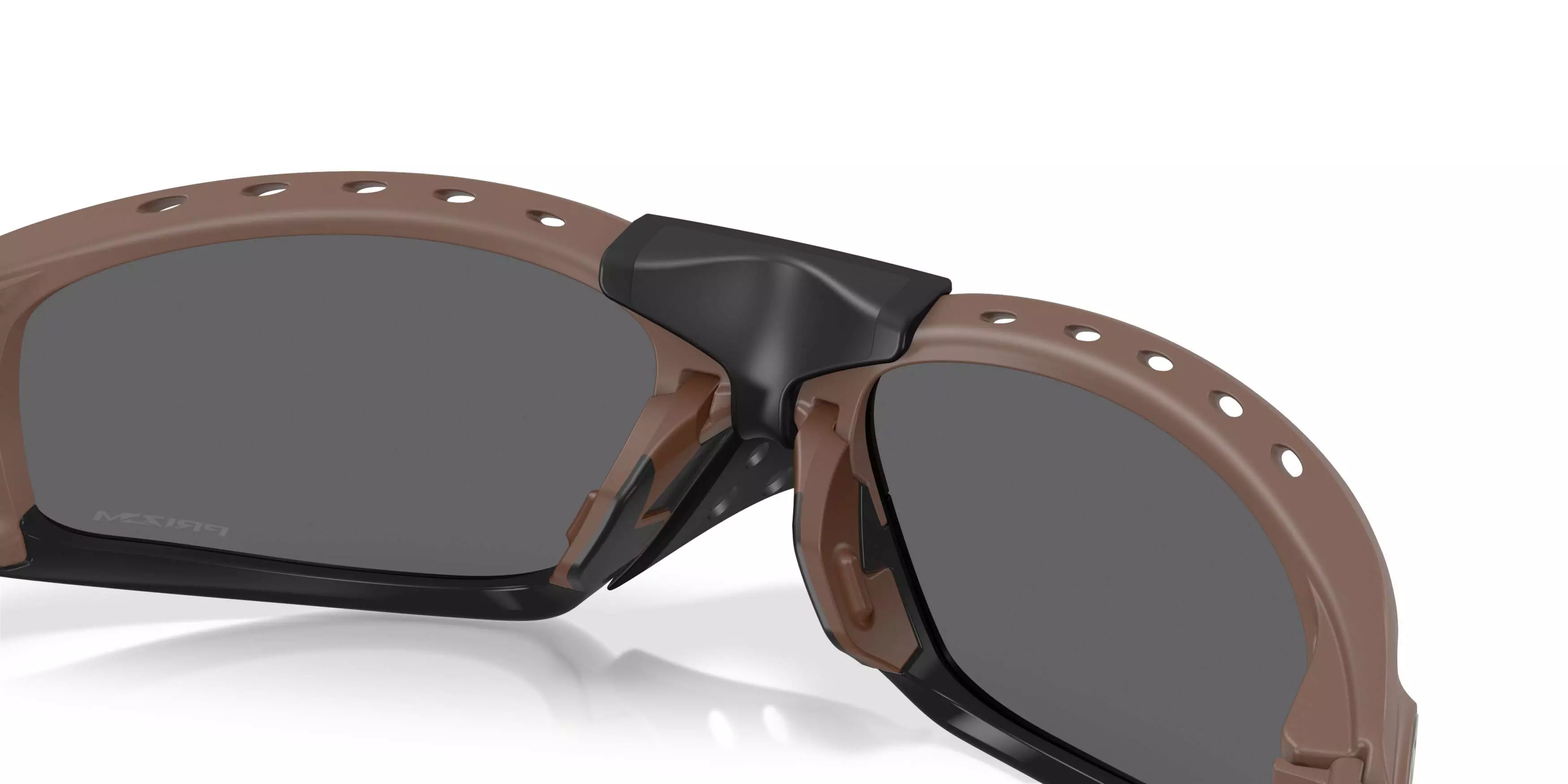 Oakley Plantaris SQ Prizm Black Sunglasses &ndash; Mahogany - BROWN/GREY