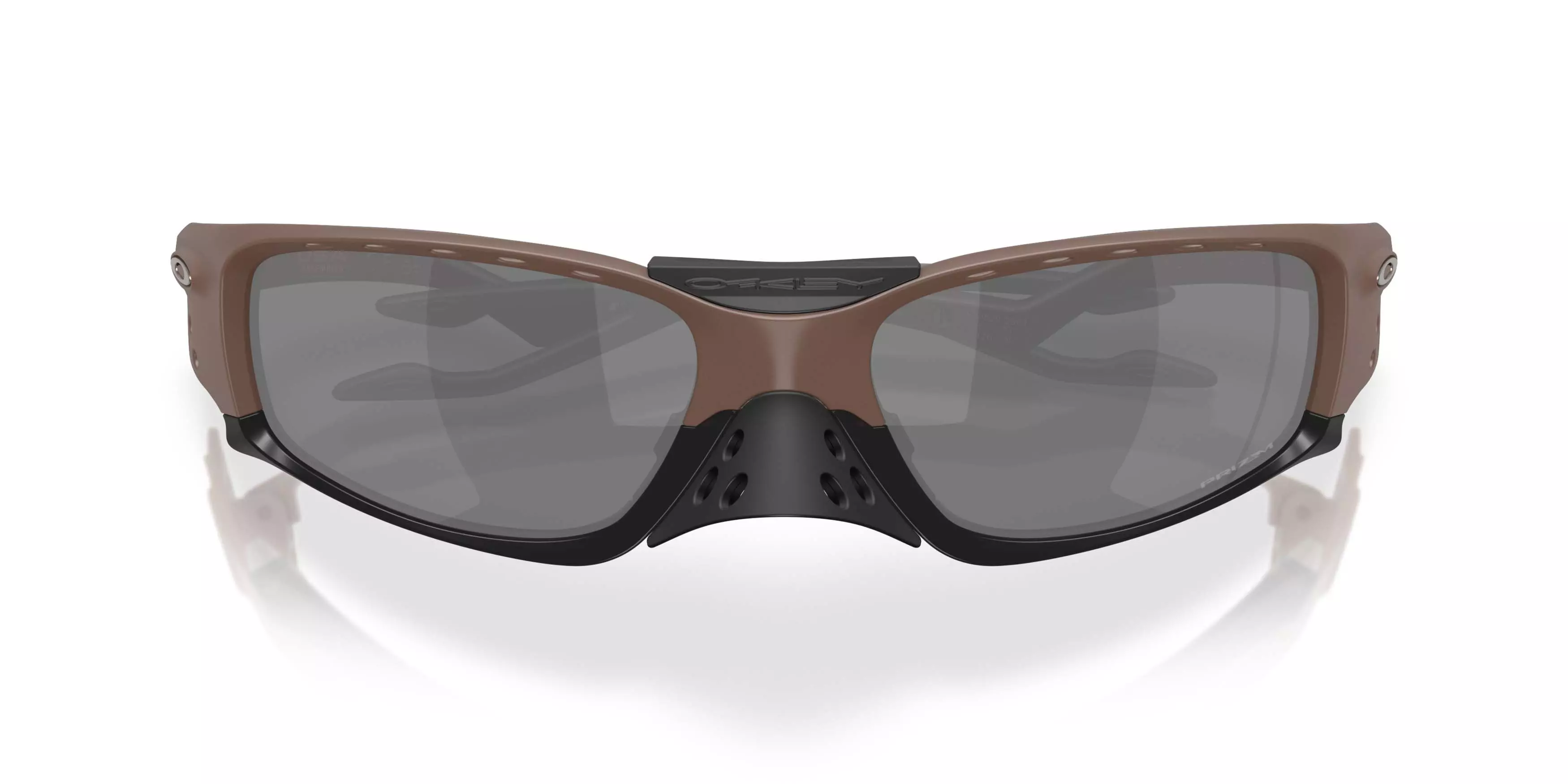 Oakley Plantaris SQ Prizm Black Sunglasses &ndash; Mahogany - BROWN/GREY