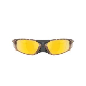 Oakley Plantaris SQ Prizm 24K Polarized Lenses Sunglasses &ndash; Matte Sepia
