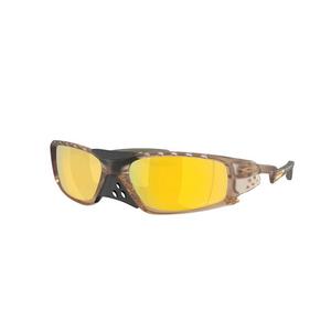 Oakley Plantaris SQ Prizm 24K Polarized Lenses Sunglasses &ndash; Matte Sepia