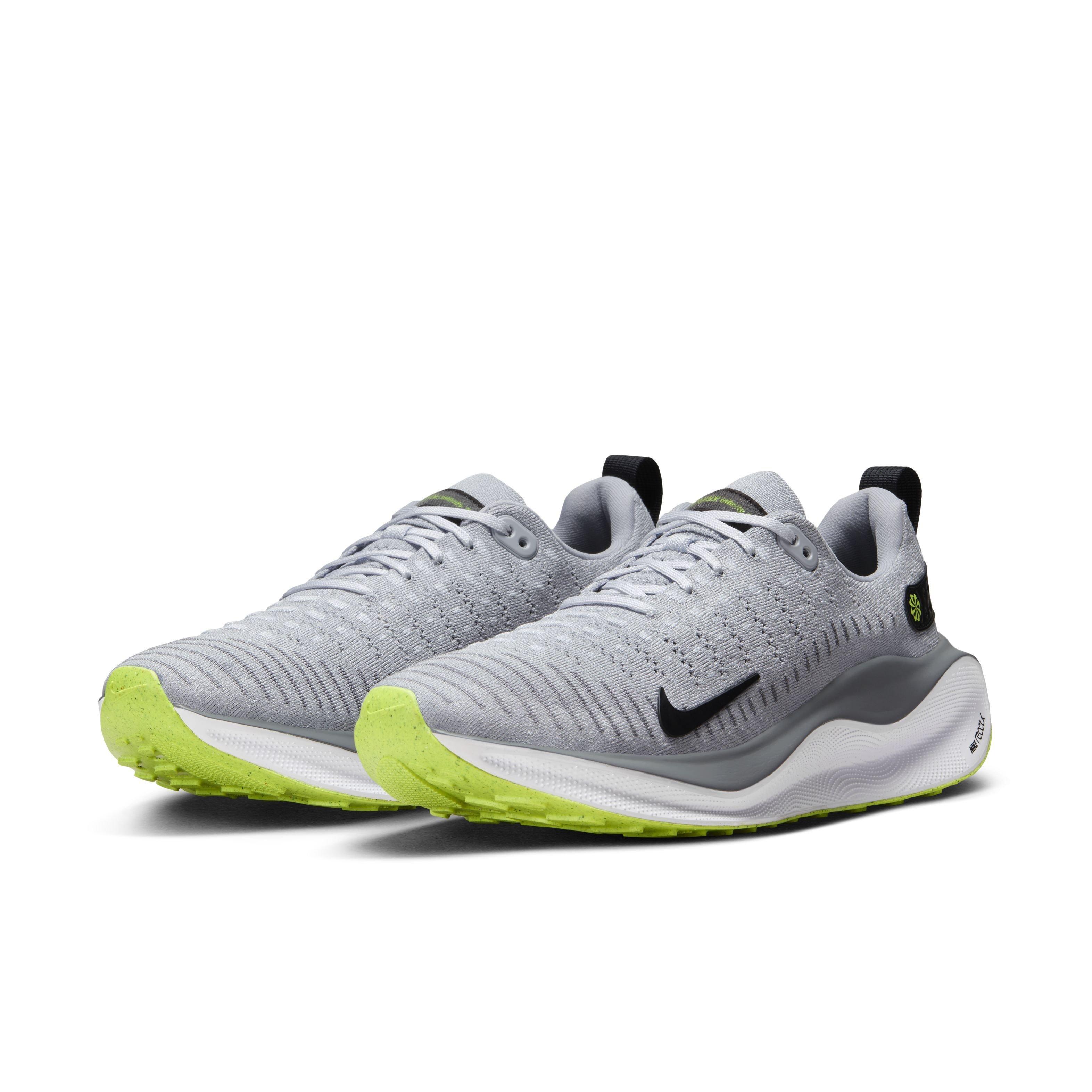 Nike InfinityRN 4 "Wolf Grey/Pure Platinum/Cool Grey/Black" Men's Running Shoe - GREY/PLATINUM/GREY/BLACK Thumbnail View 3