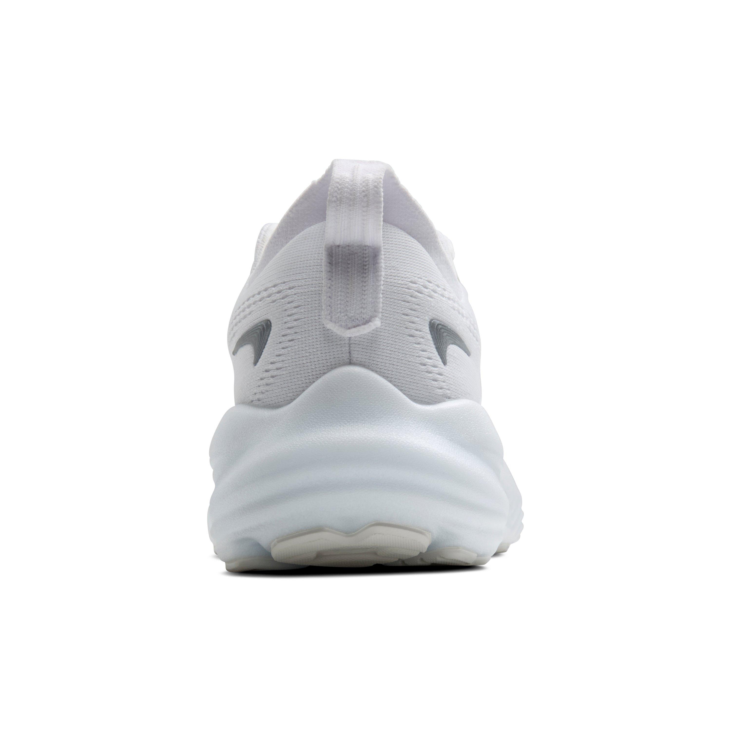 Brooks Glycerin 22 "White/White/Grey" Women's Wide Running Shoe - WHITE/WHITE/GREY Thumbnail View 6