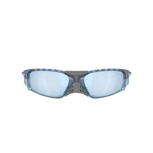Oakley Plantaris SQ Prizm Deep Water Polarized Lenses Sunglasses &ndash; Matte Trans Stonewash Frame