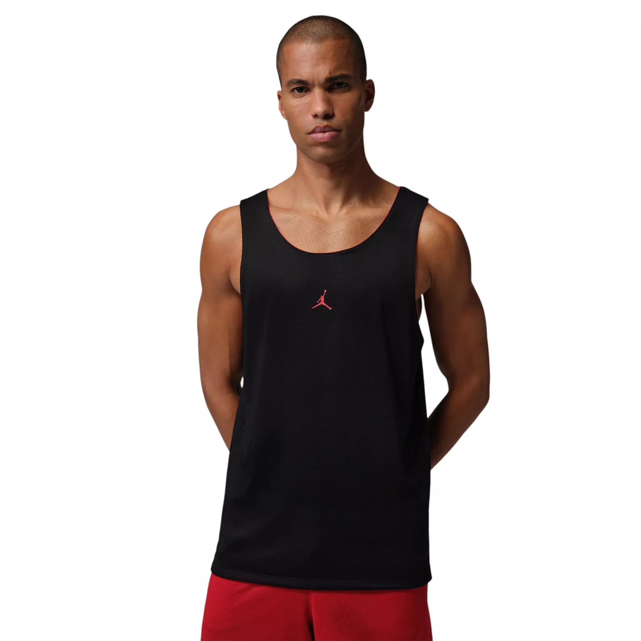 Jordan Men's Sport Reversible Jersey - Red - RED